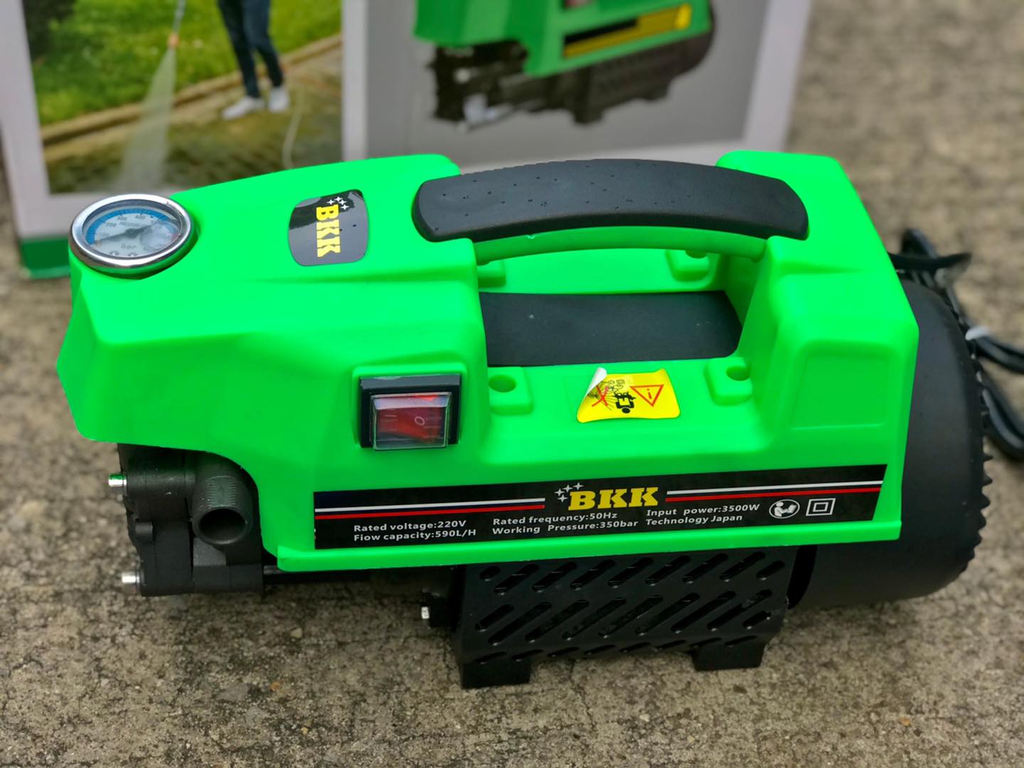 ปั้มอัดฉีด 3 ระบบ 350 บาร์ มี 3 ยี่ห้อ ให้เลือก ราคาเท่ากัน Marten / BKK / Bonchi