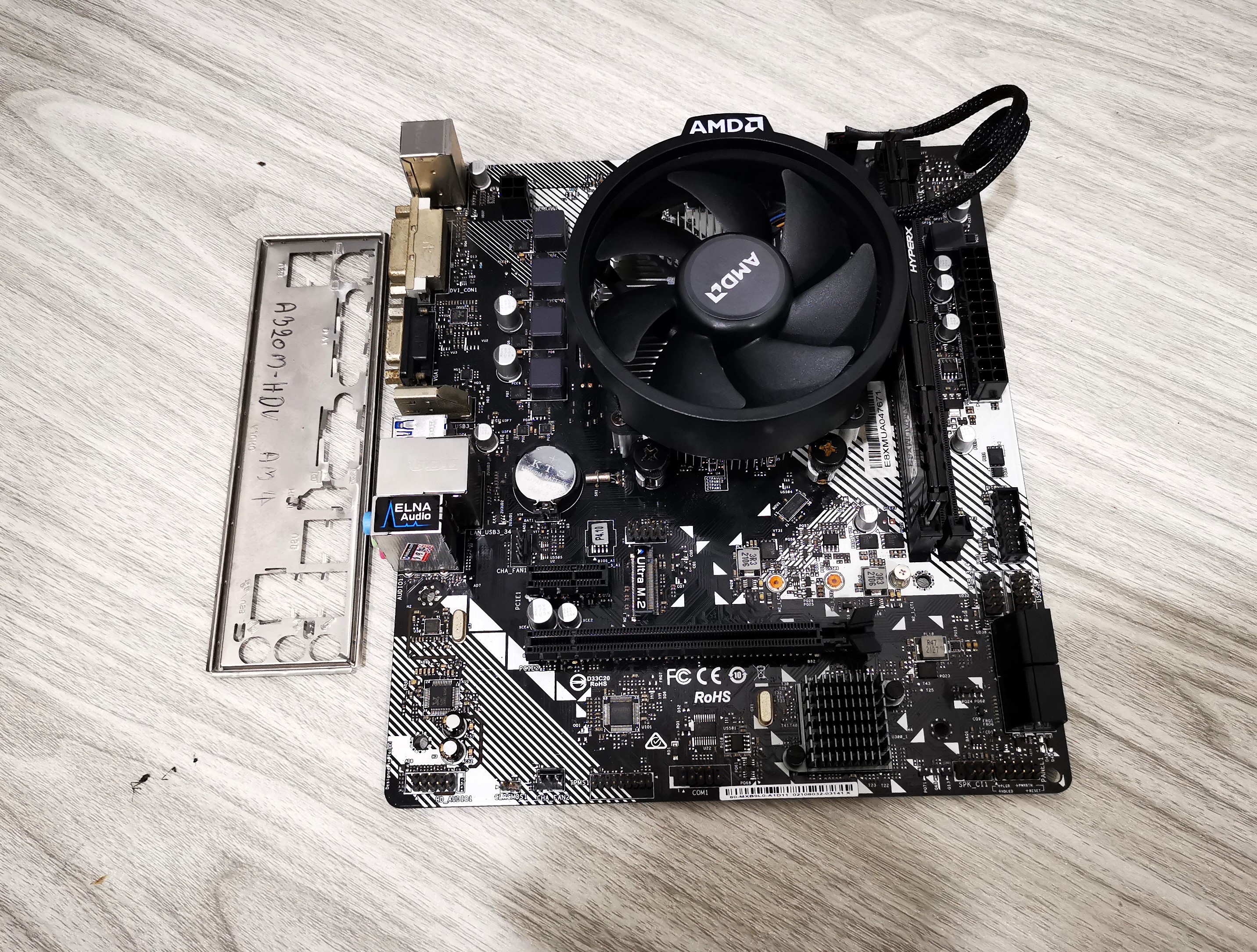 เซ็ตมัดรวม บอร์ด A320M + R5 1400 + Ram 8GB
