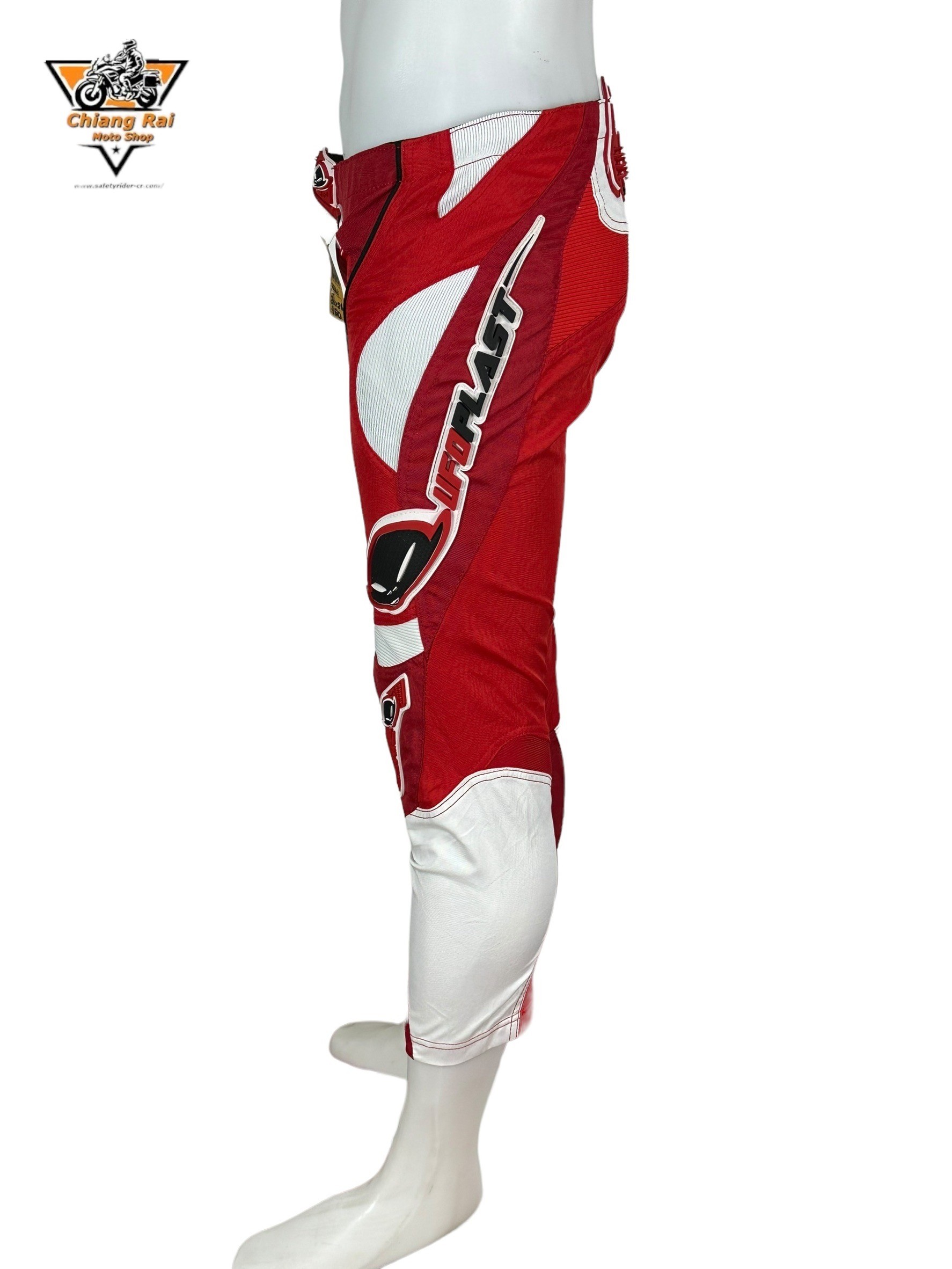 กางเกงขี่มอเตอร์ไซด์ ( มือสอง ) E&A 645: เอว 28" ยาว 26" **Bionic**