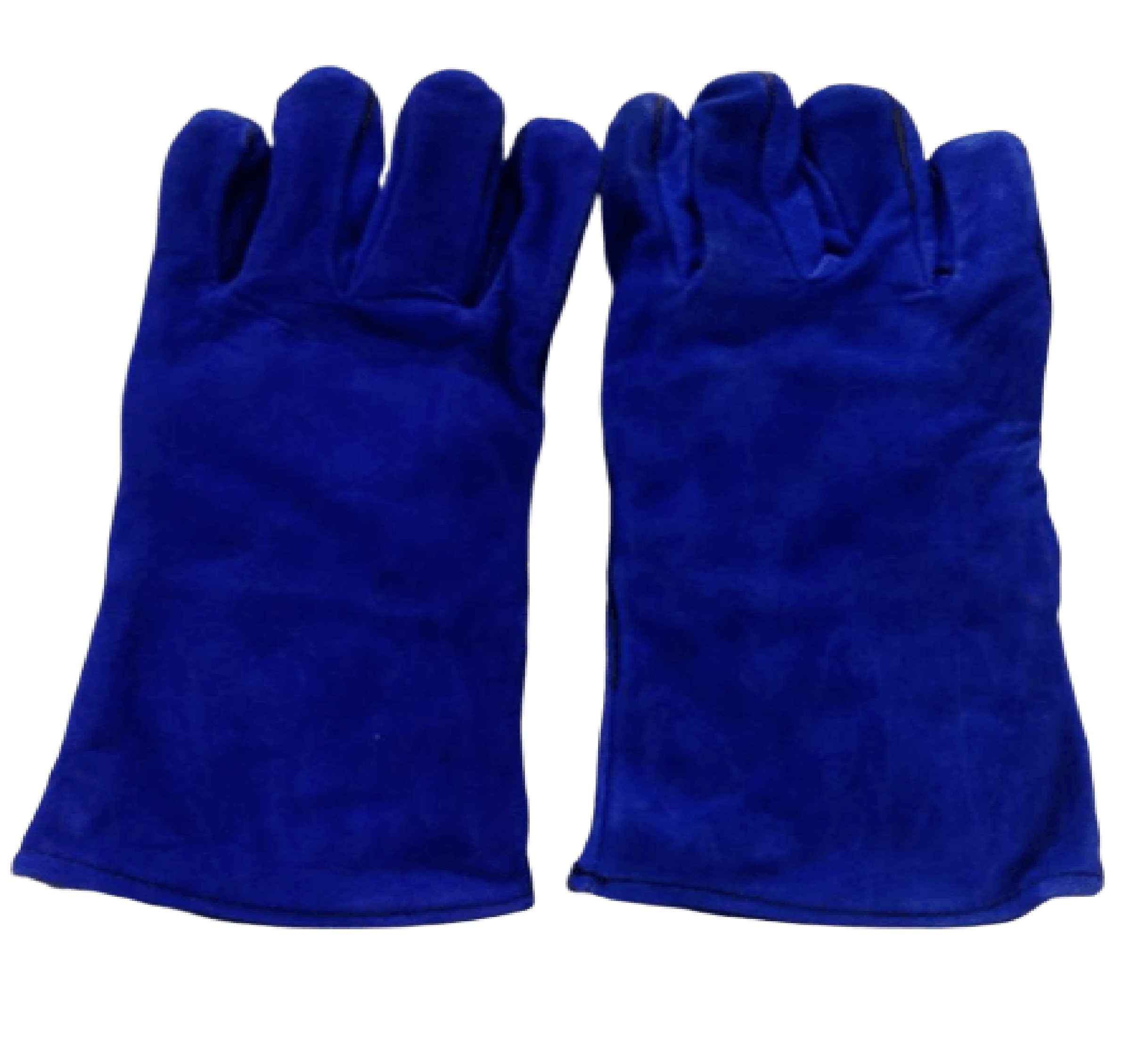 ถุงมือเชื่อม รุ่น JR-WGB 14 นิ้ว สีน้ำเงิน