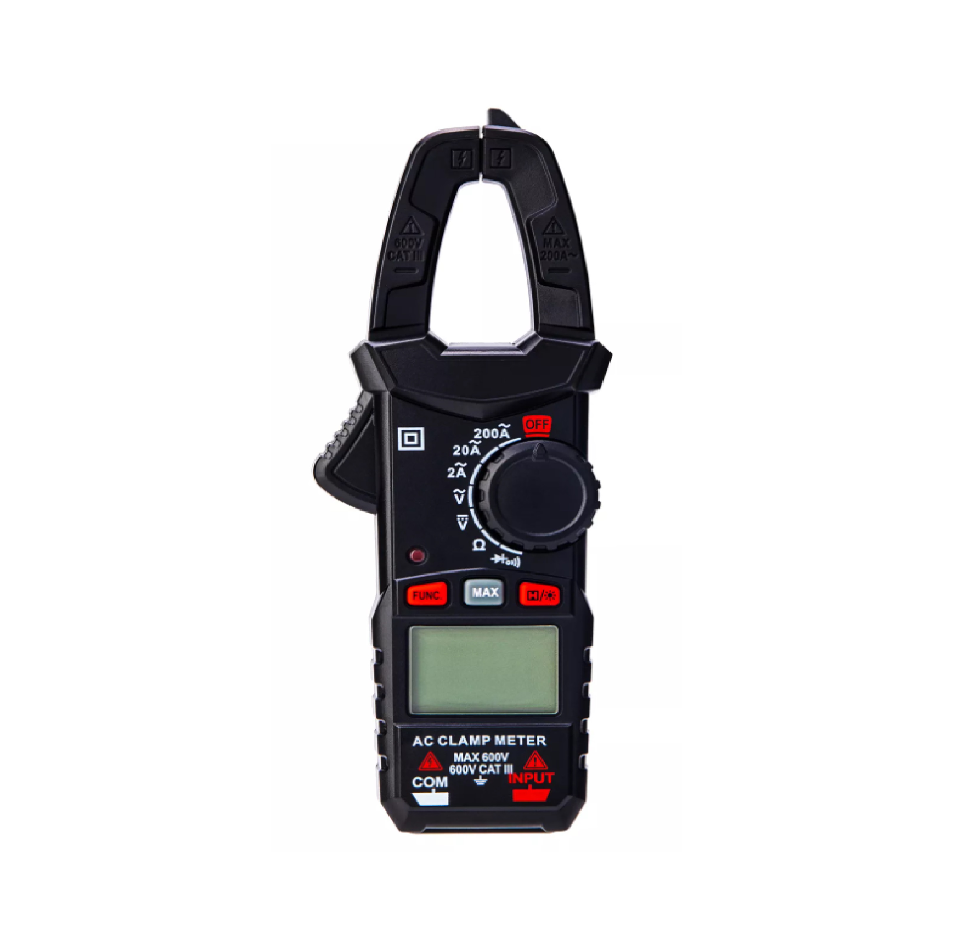 มัลติมิเตอร์ดิจิตอลแบบหนีบ 600V EDL334201 DELI