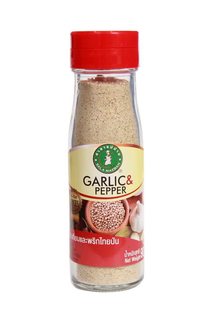 PEPPER & GARLIC POWDER - กระเทียมและพริกไทย