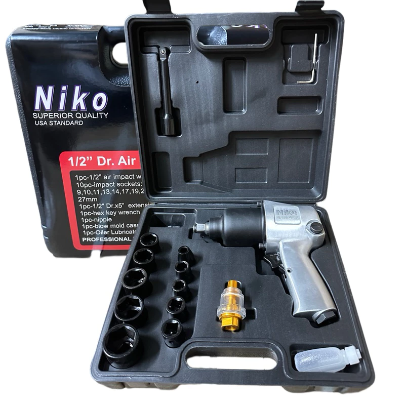 บล็อคลม 4 หุน ยี่ห้อ NIKO ถอดล้อ ขันน๊อต ใช้ได้ทั้งงานหนัก งานเบา