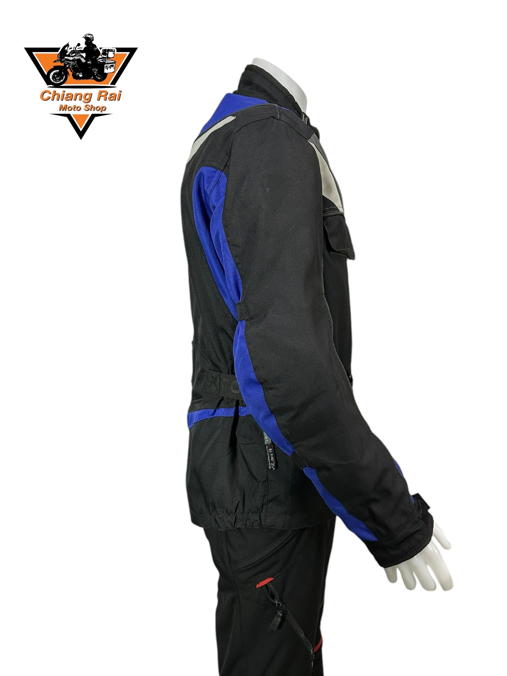 เสื้อขี่มอเตอร์ไซด์( มือสอง) RCTA 740 อก 48" ยาว 24 (L) **GERMOC**