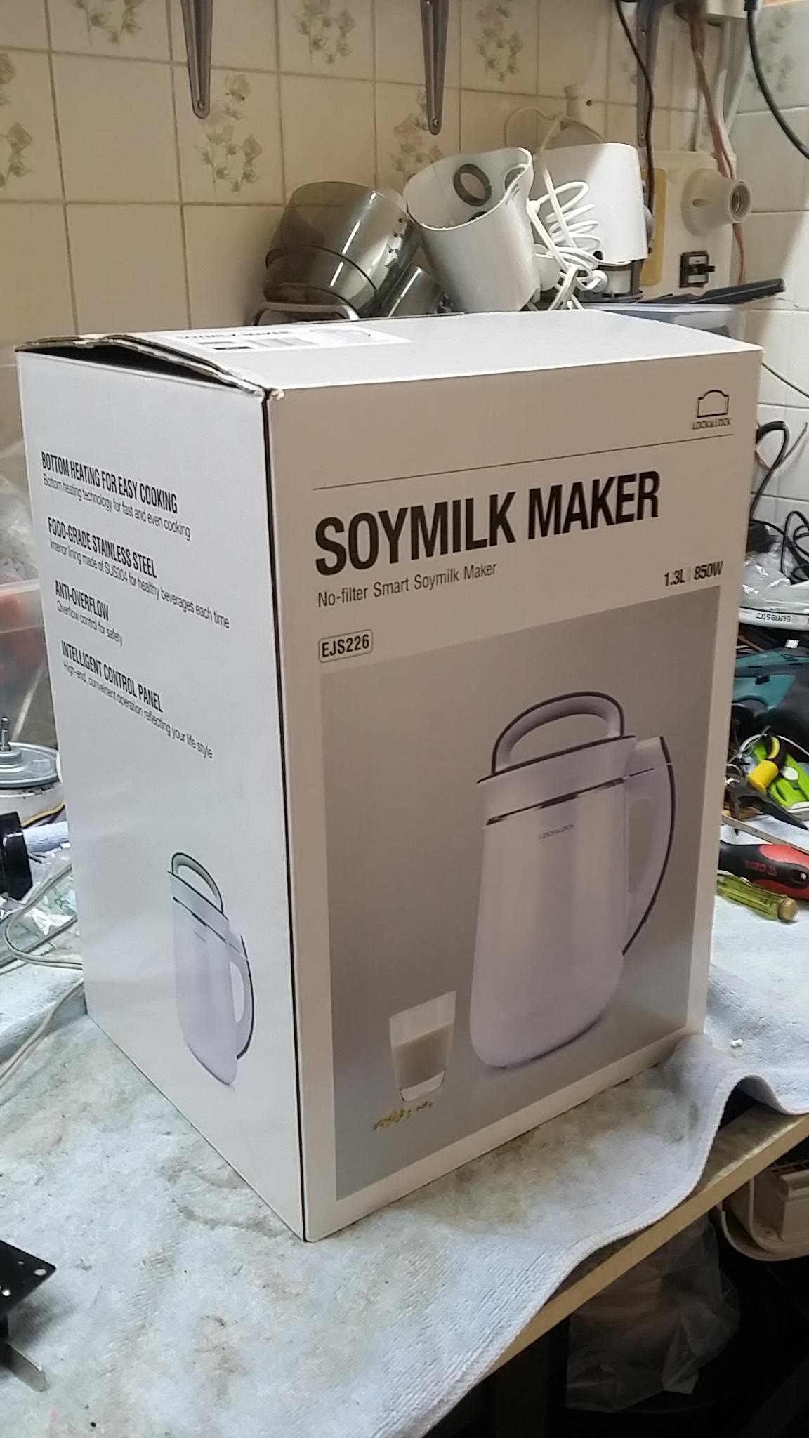 ซ่อมเครื่องทำน้ำเต้าหู้ ยี่ห้อ LocknLock รุ่น EJS226 อาการเครื่องไม่ทำงาน