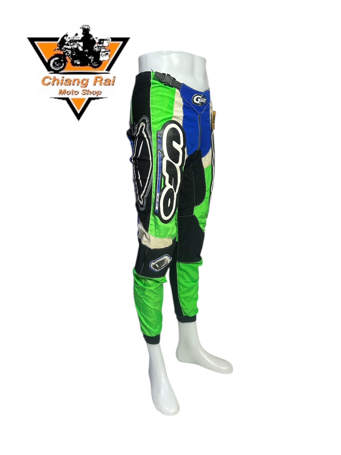 กางเกงขี่มอเตอร์ไซด์ ( มือสอง ) E&A 665: เอว 30" ยาว 28" **UFO**