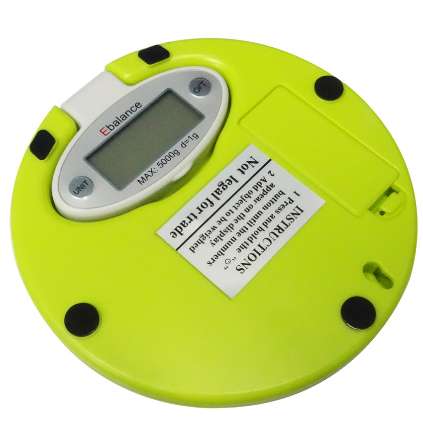 เครื่องชั่งอาหารดิจิตอลพร้อมถาดรองชั่ง รุ่นCH-303B 5 kg/1g เครื่องชั่งหน้อจอพับ