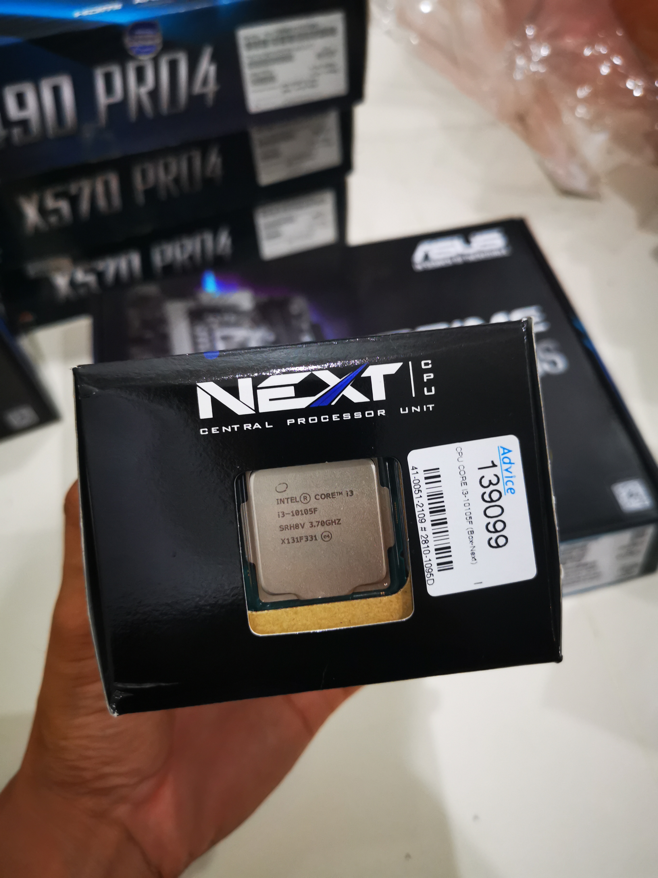CPU I3 10105F มัดรวมบอร์ด(บอร์ดเลือกรุ่นได้)