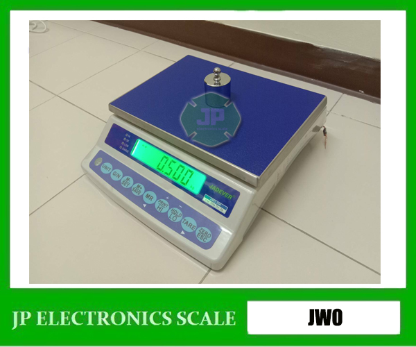 เครื่องชั่งดิจิตอล 15kg ตาชั่งดิจิตอล15kg เครื่องชั่งน้ำหนักดิจิตอล 15กิโลกรัม เครื่องชั่งดิจิตอล15กิโล ตาชั่ง15กิโล ความละเอียด 1g ยี่ห้อ JADEVER รุ่น JWO-15K ขนาดถาดชั่ง 310 x 225 mm.