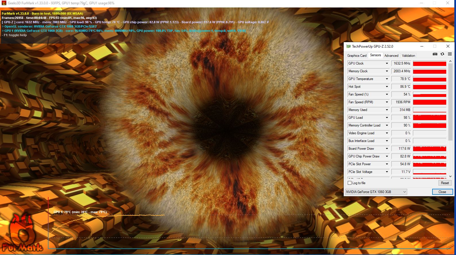 Asus GTX 1060 3GB GDDR5 192Bit