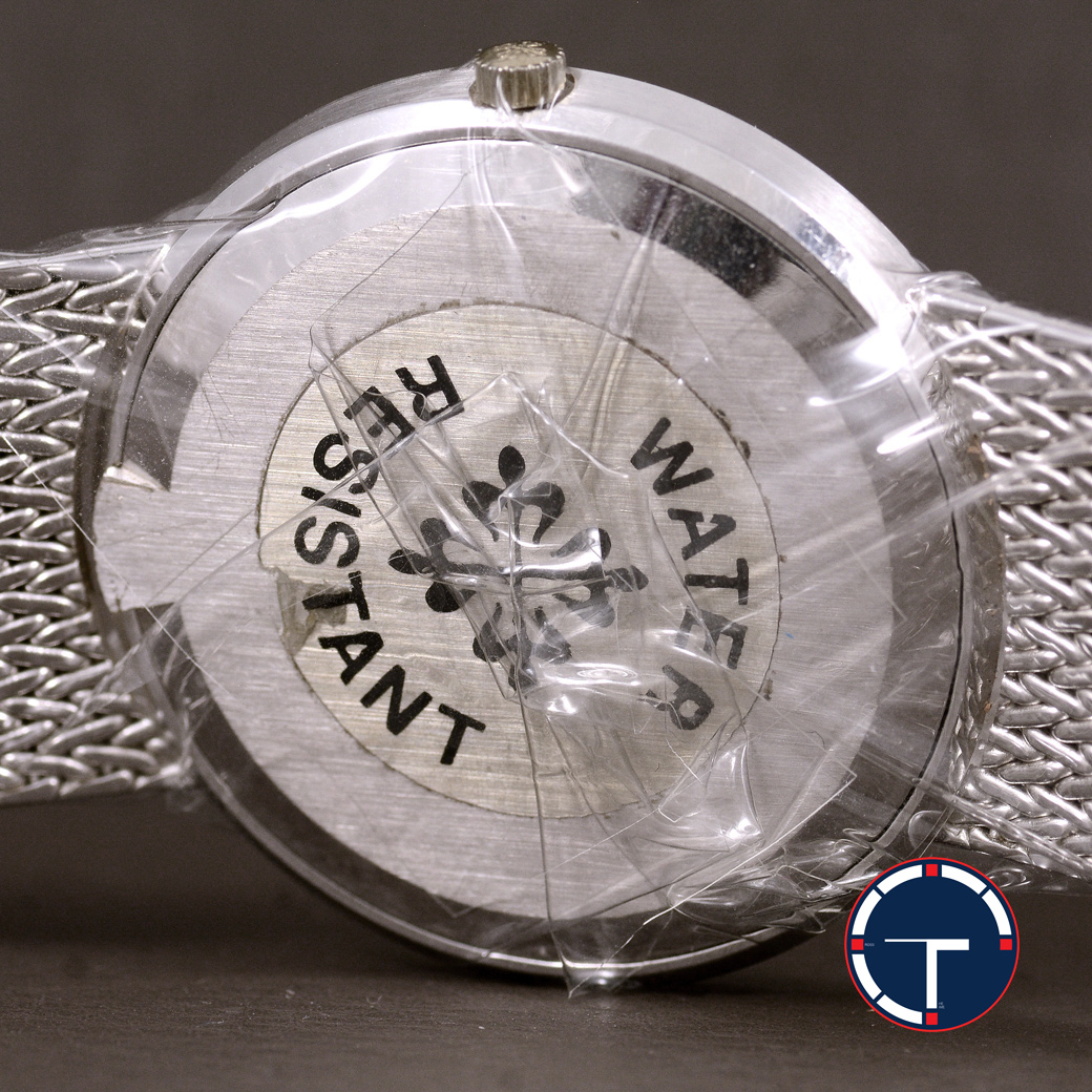 Patek Philippe Calatrava Ref.3611 หน้าปัดพีระมิดเล็ก ตัวเรือนทองคำขาว สายทองคำขาวแท้ หัวเข็มขัดแท้ ไขลาน ขนาด 33 mm