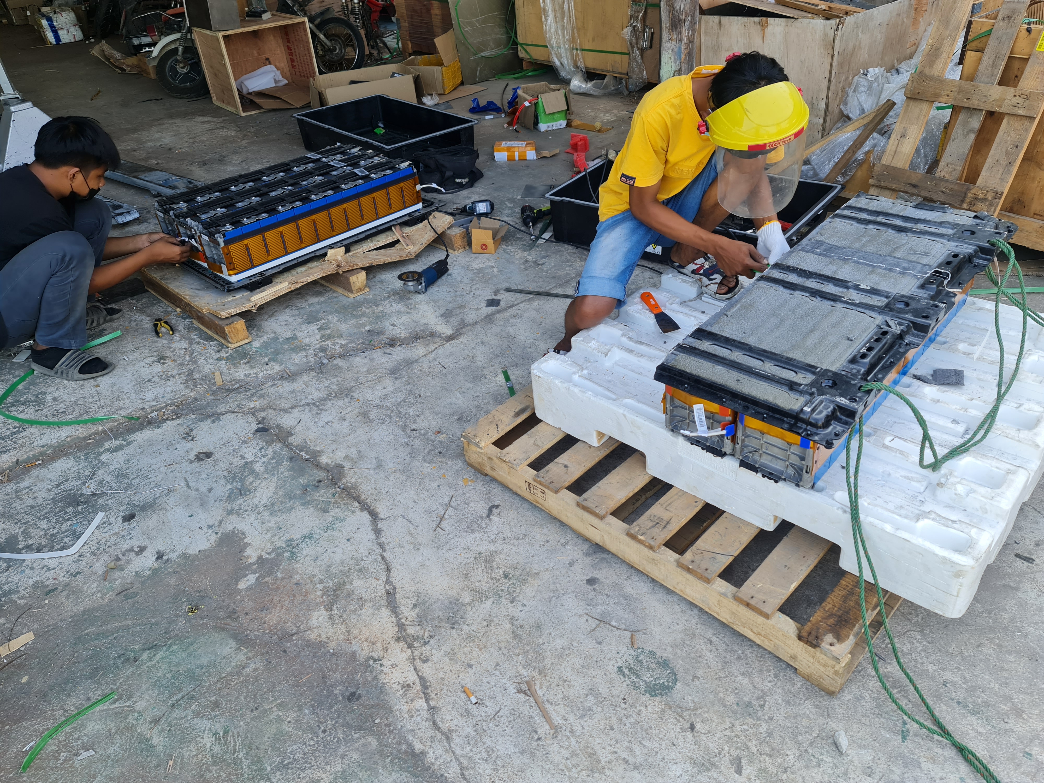 แบตเตอรี่ โฟล์คลิฟท์ไฟฟ้า ev forklift 24v 48v 80v 300ah 600ah ใช้แทนแบตแห้งเดิม