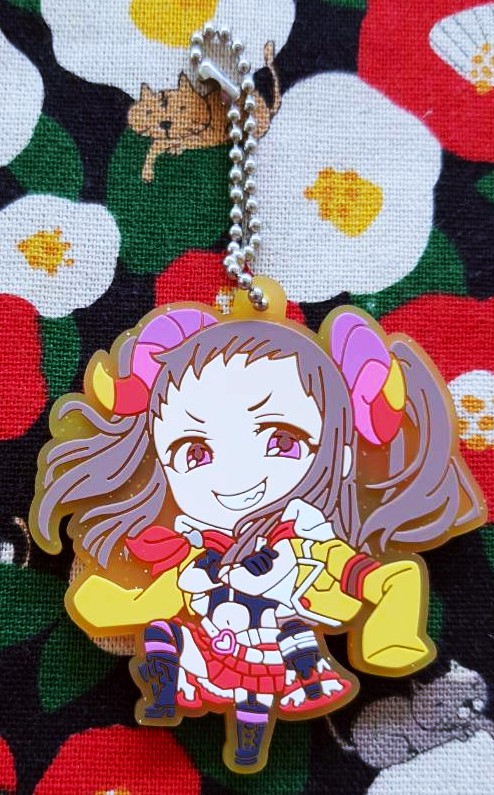 พวงกุญแจ Koseki Reina โคเซกิ เรนะ THE iDOLM@STER Cinderella Girls ดิ ไอดอลมาสเตอร์ ซินเดอเรลลาเกิร์ลส์ จากญี่ปุ่น Size : 6 cm