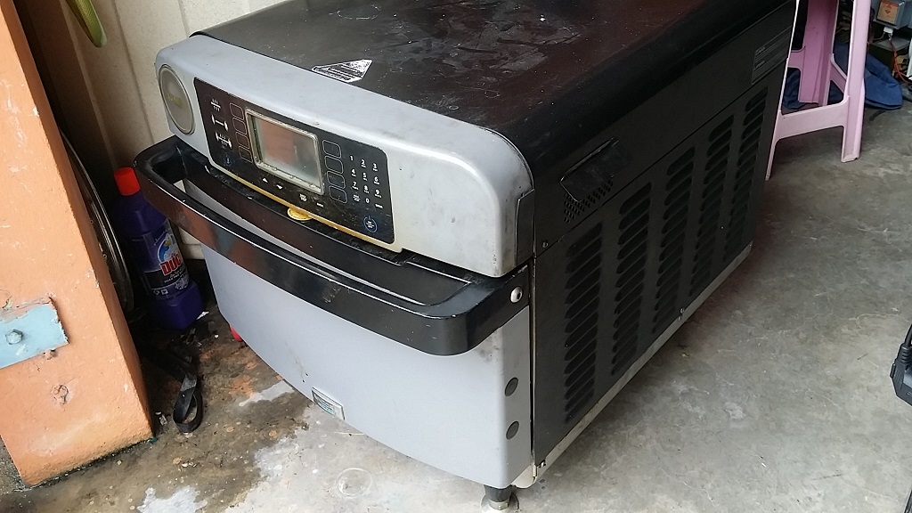 ซ่อมเตาอบไฟฟ้า ยี่ห้อ TURBOCHEF รุ่น ENCORE 2-UK อาการเครื่องไม่ทำงาน