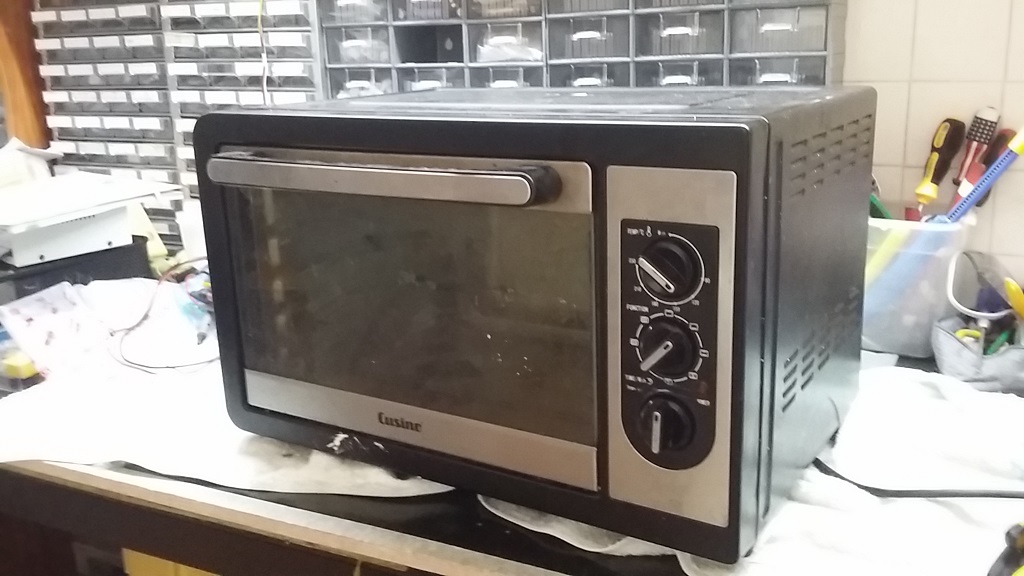 ซ่อมเตาอบไฟฟ้า ยี่ห้อ CUSINO รุ่น BOTTEGA อาการไม่ร้อน