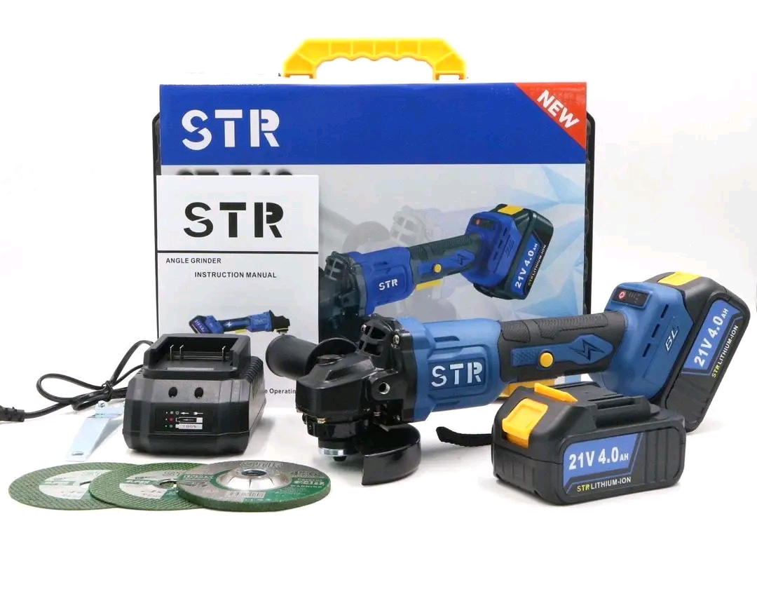 เจียรไร้สาย ยี่ห้อ STR รุ่น ST-740 แบต 21V 4.0AH