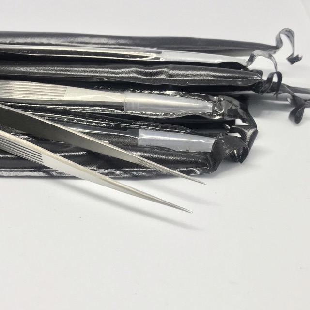 ปากคีบเพชรพลอย อุปกรณ์คีบชิ้นส่วนอิเล็กทรอนิกส์ 12ชิ้น/1โหล