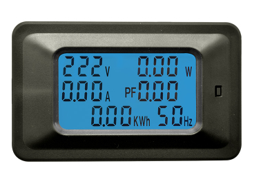 P06S-20 มิเตอร์ไฟฟ้า 6 in 1 AC 85~250V 20Amps Digital Voltage/Power Energy/Current/Frequency/Watt Meter