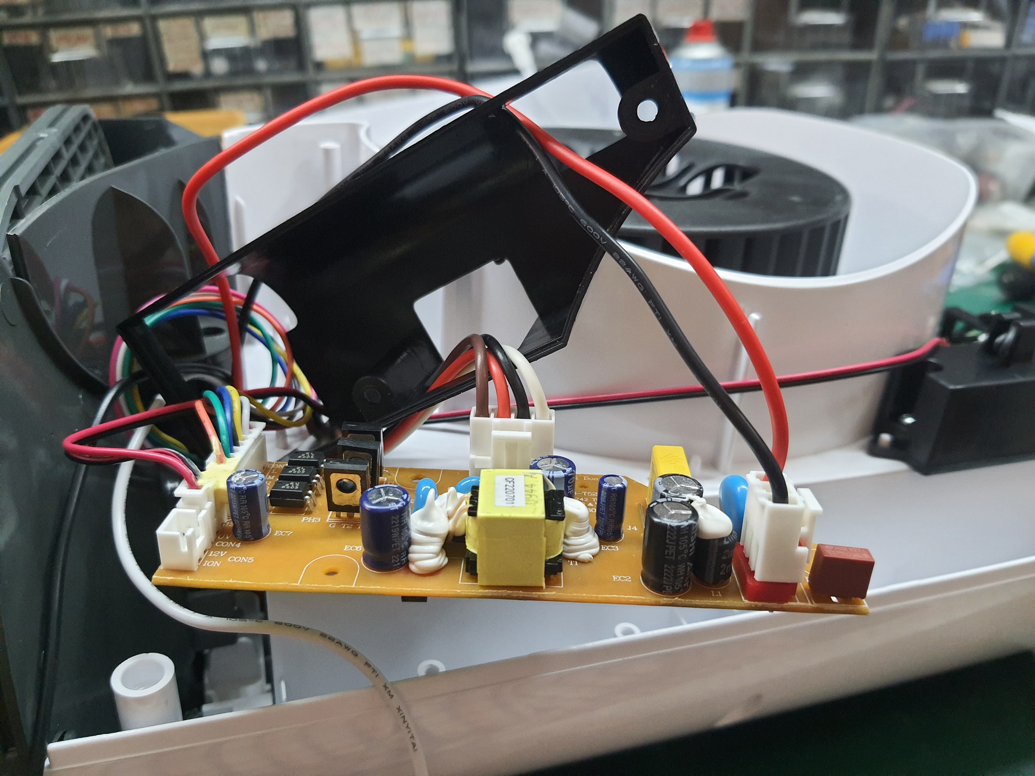 ซ่อมเครื่องฟอกอากาศ ยี่ห้อ PURE รุ่น PEAIRPLG อาการเครื่องไม่ทำงาน