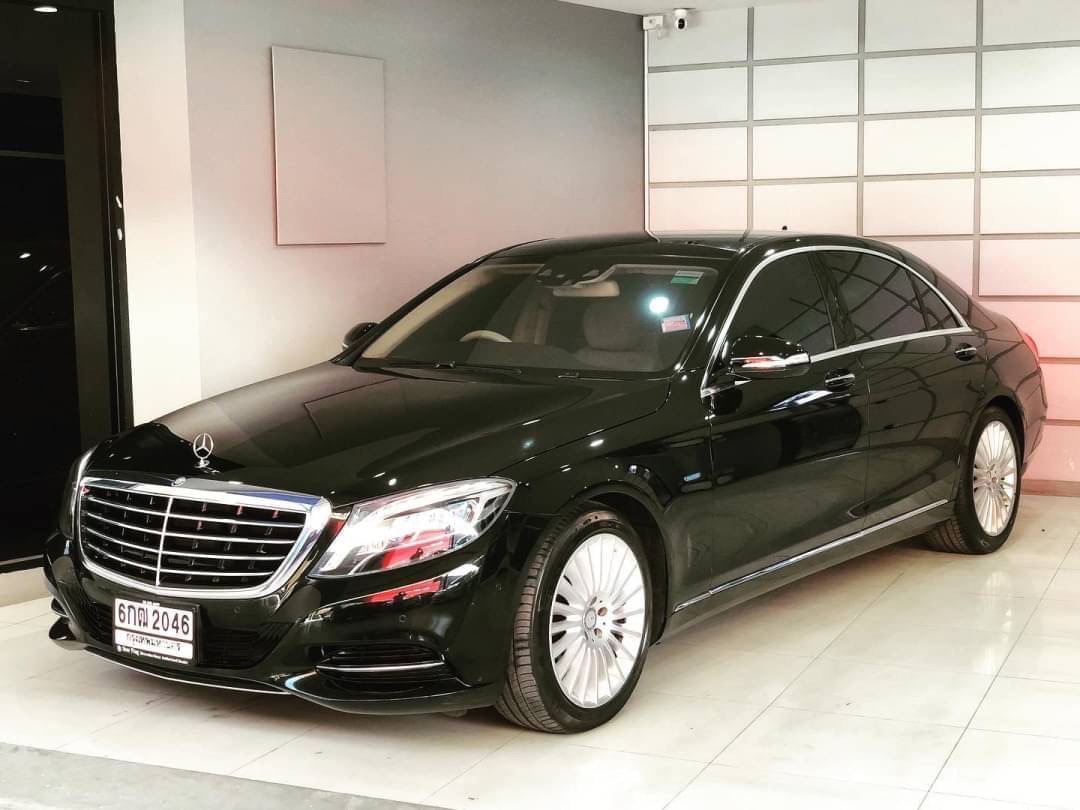 Mercedes Benz S500e V6 3.0 Exclusive Plug-in Hybrid เบรคฟ้า ปี 2017