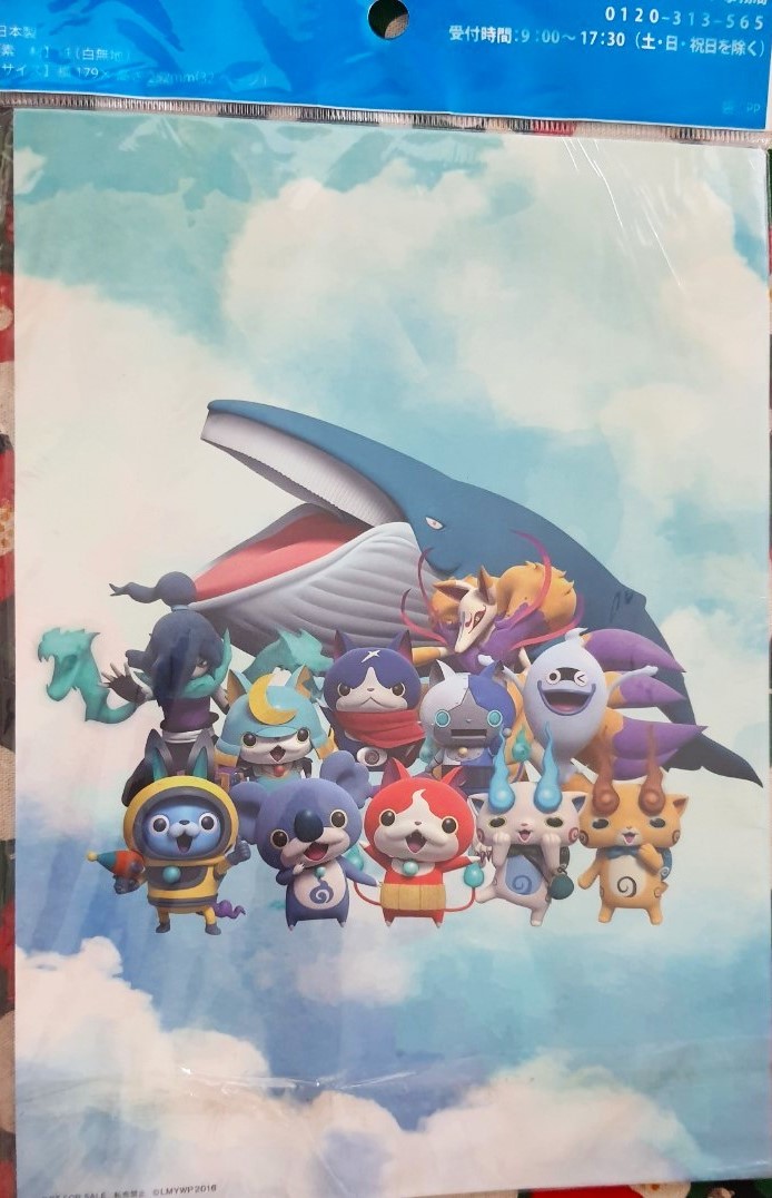 Yokai watch สมุด โยไควอทช์ ไม่มีเส้น Size : 17.9 x 25.5 cm MADE IN JAPAN ของแท้จากญี่ปุ่น
