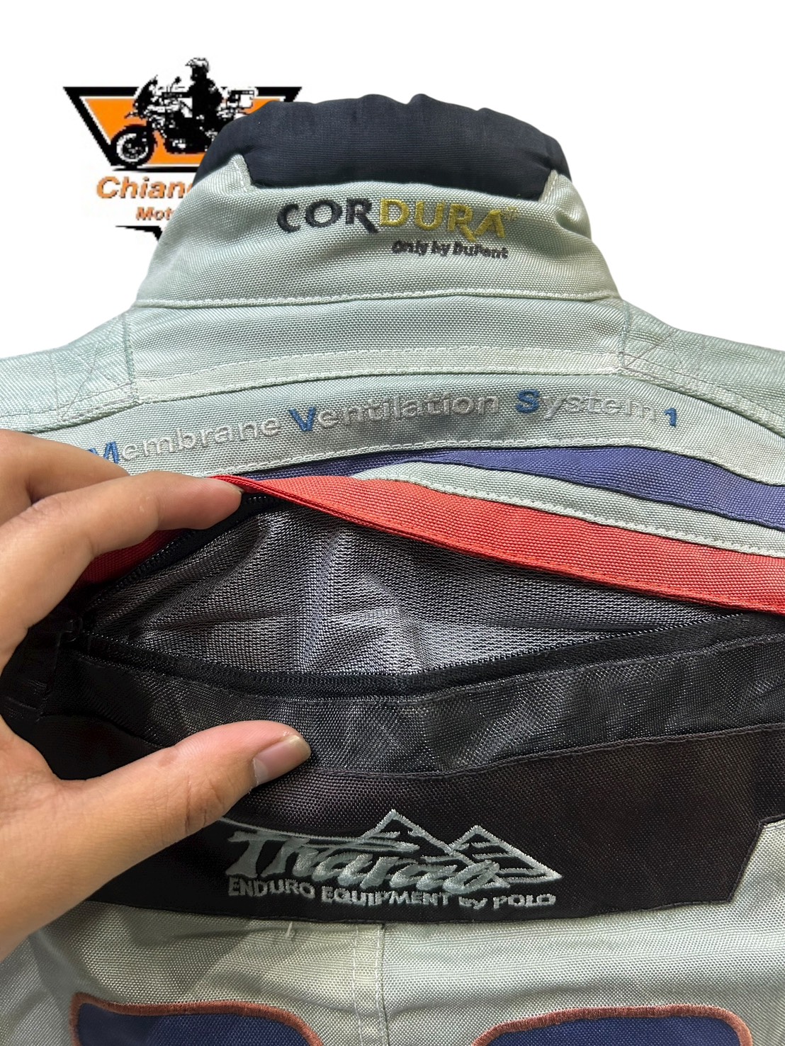 เสื้อขี่มอเตอร์ไซด์( มือสอง) RCTA 802 อก 46" ยาว 27 (L) **POLO**