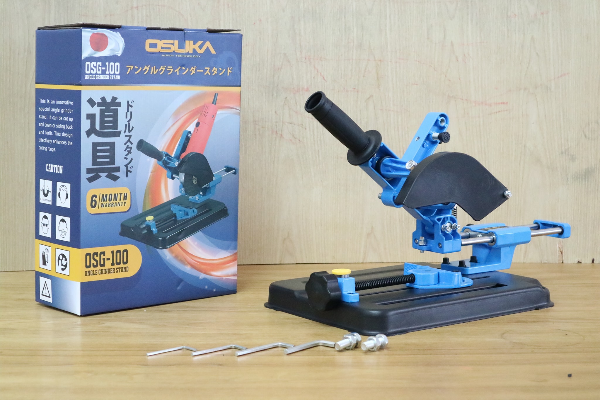 OSUKA ขาจับ-สไลด์หินเจียร์ 4 นิ้ว OSUKA OSG-100 นวัตกรรมใหม่