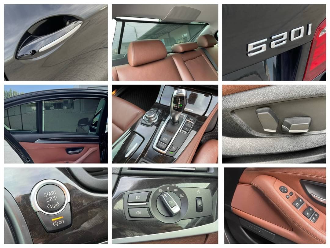 BMW 520i M-sport เบนซินล้วน ปี 2012
