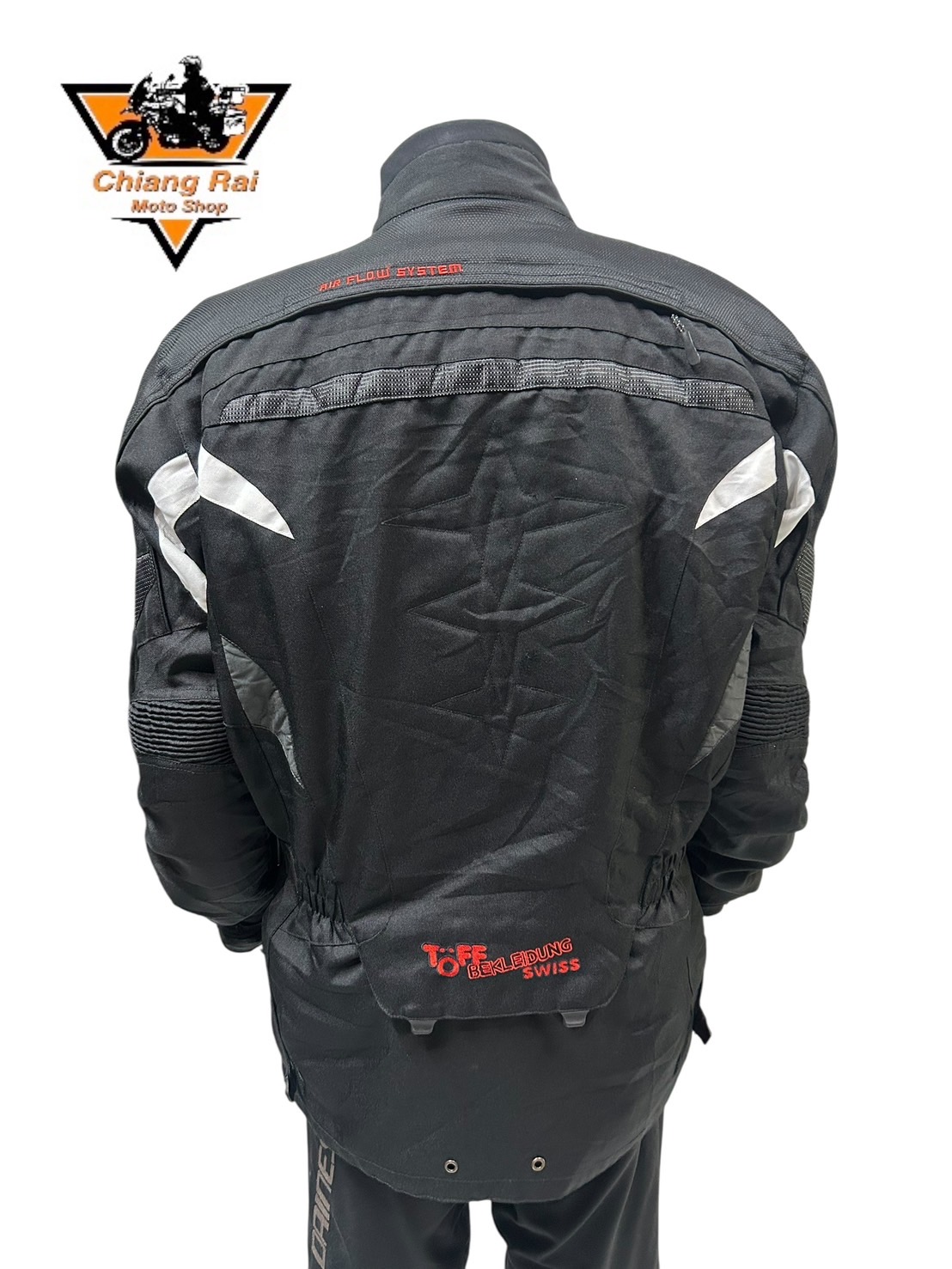 เสื้อขี่มอเตอร์ไซด์( มือสอง) RCTA 785 อก 56" ยาว 31 (2XL) **TOFF BEKLEIDUNG SWISS**