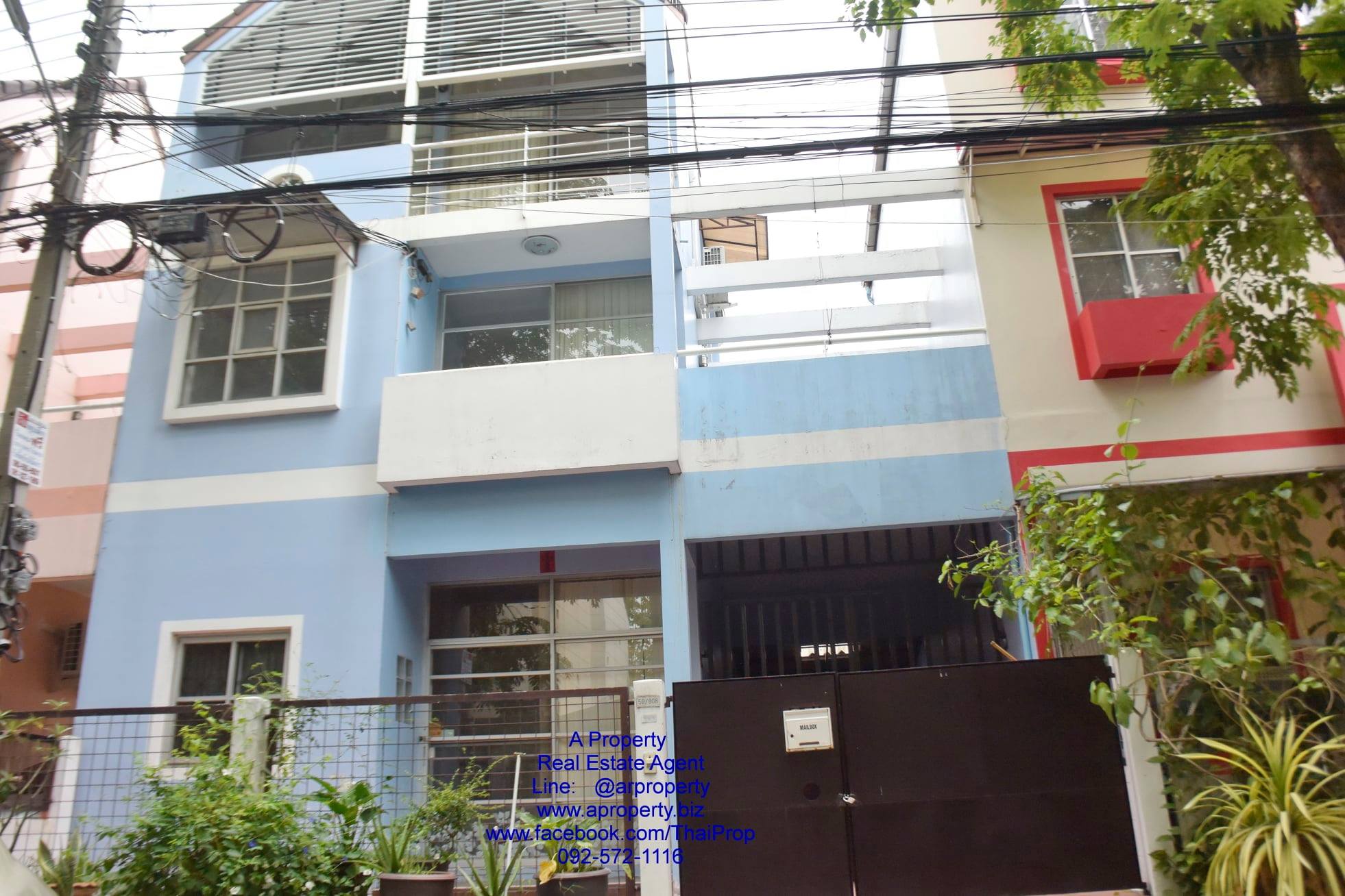 ให้เช่าทาวน์โฮม 3 ชั้น “ย่านเมืองทอง”ใกล้ มสท