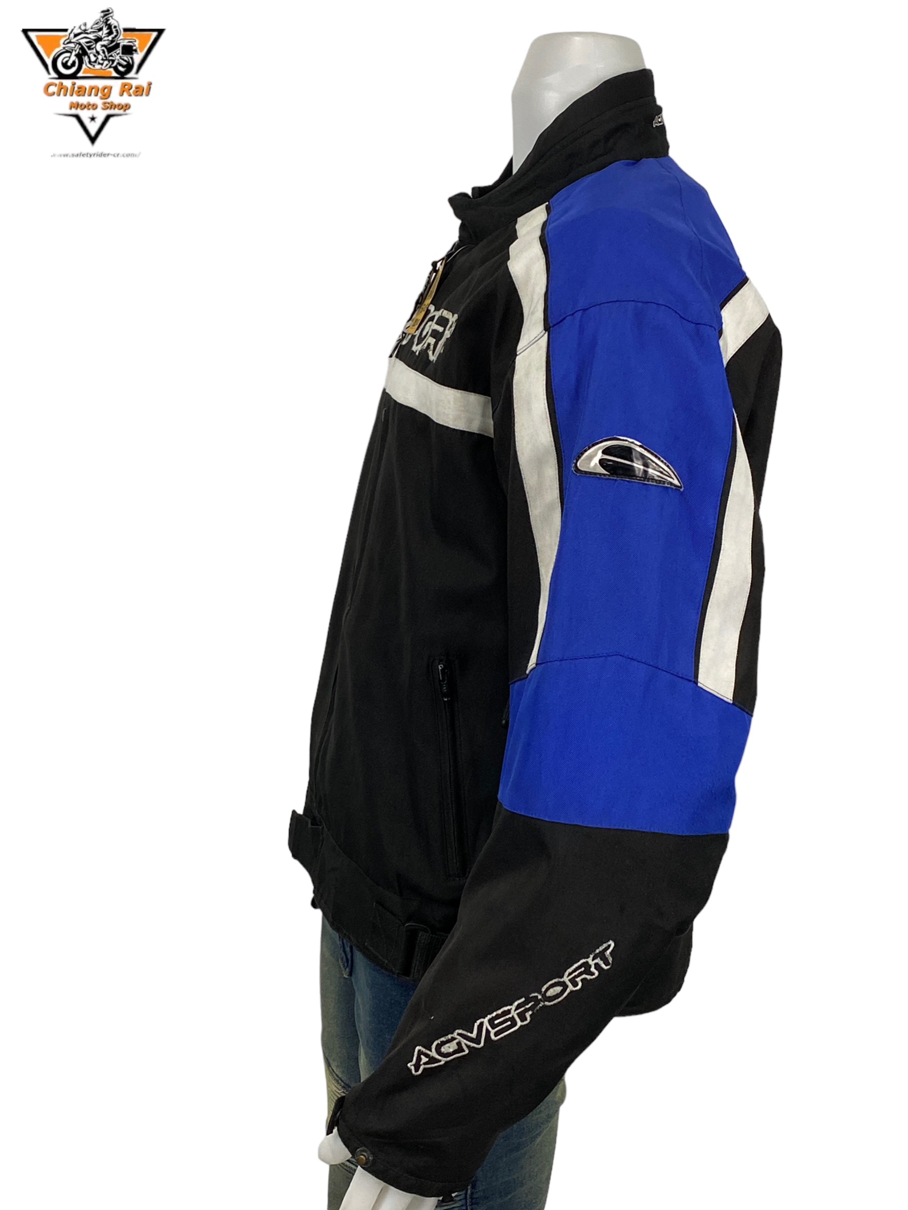 เสื้อขี่มอเตอร์ไซด์( มือสอง) RCSA 717: อก 50" ยาว 25" (XL)**AGVSPORT**