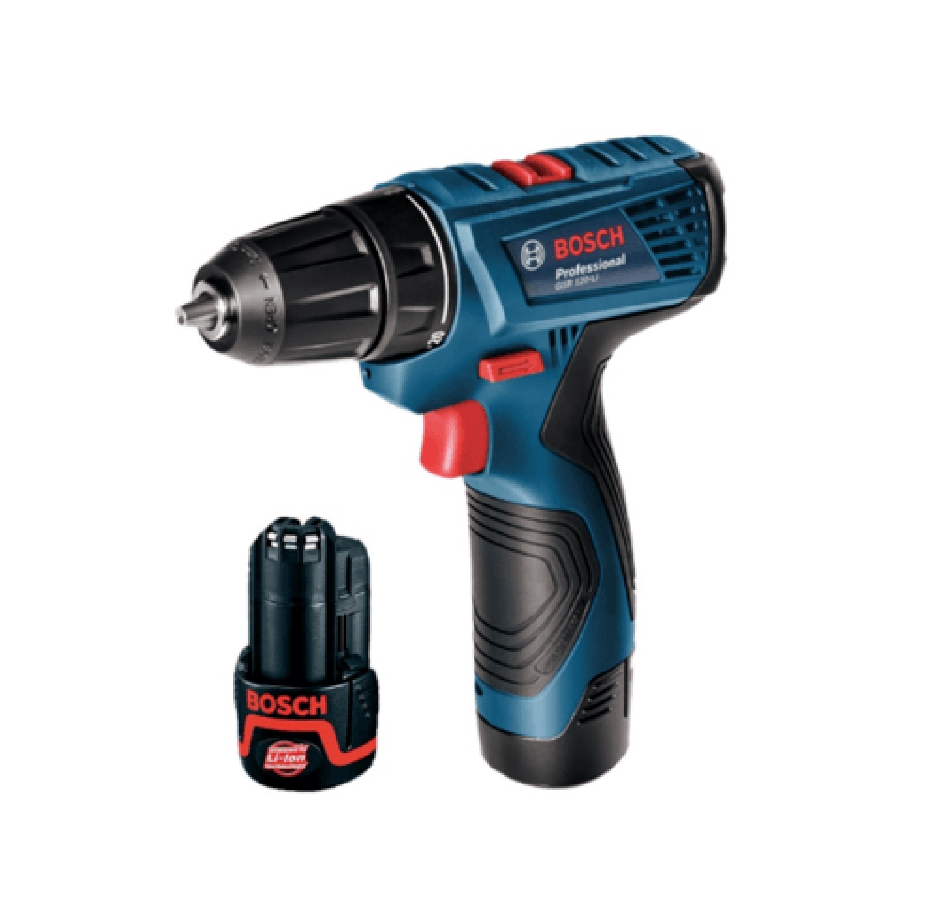 BOSCH สว่านไร้สาย 10มม.12V รุ่น GSR120-Li Gen3 พร้อมแบตเตอรี่ 1.5Ah 2ก้อน