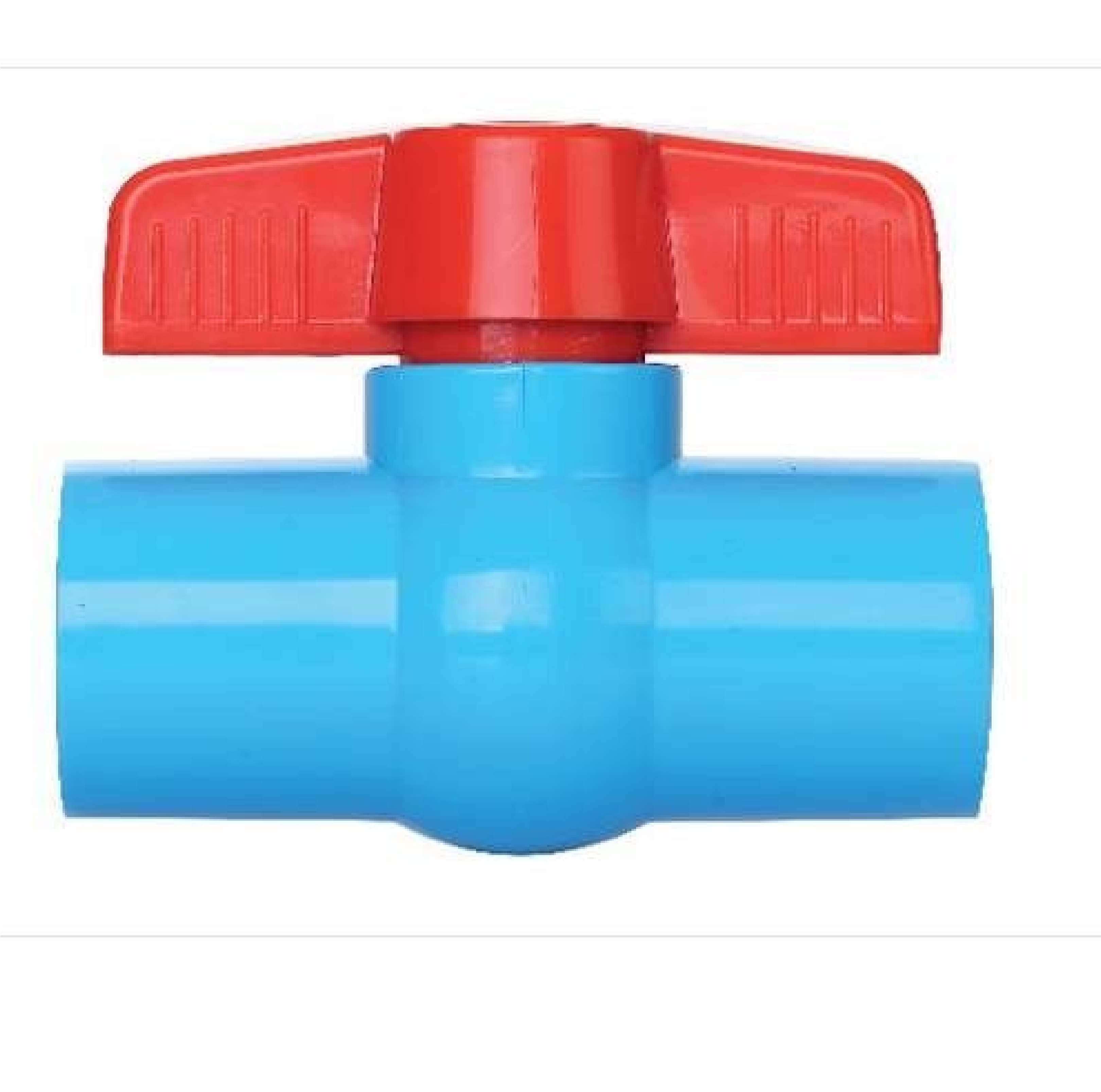 ERA บอลวาล์วพีวีซี 1 1/2"(40) แบบสวม รุ่น UCB01 สีฟ้า