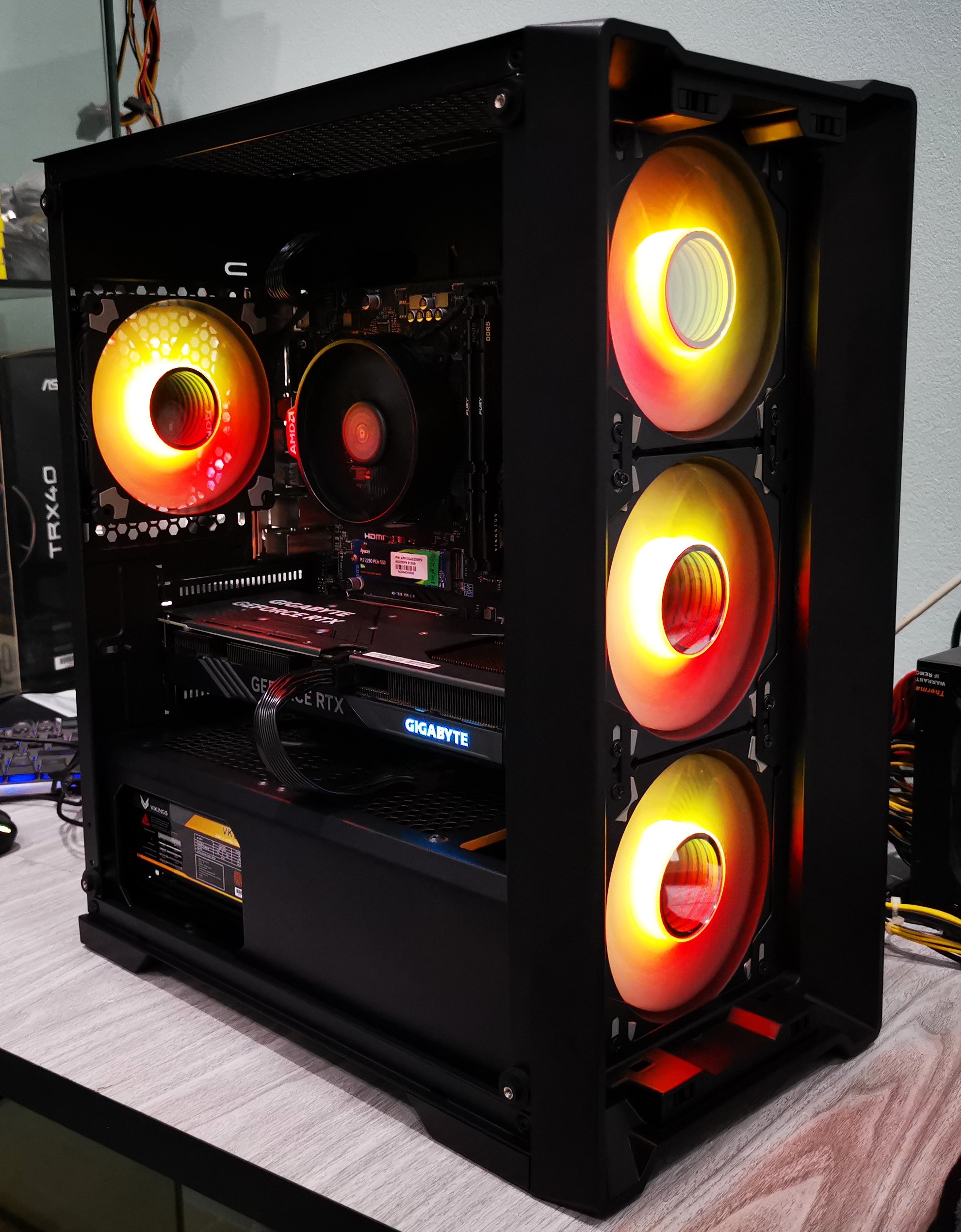 คอมประกอบเซ็ต Ryzen 5 7600 + RTX 4060