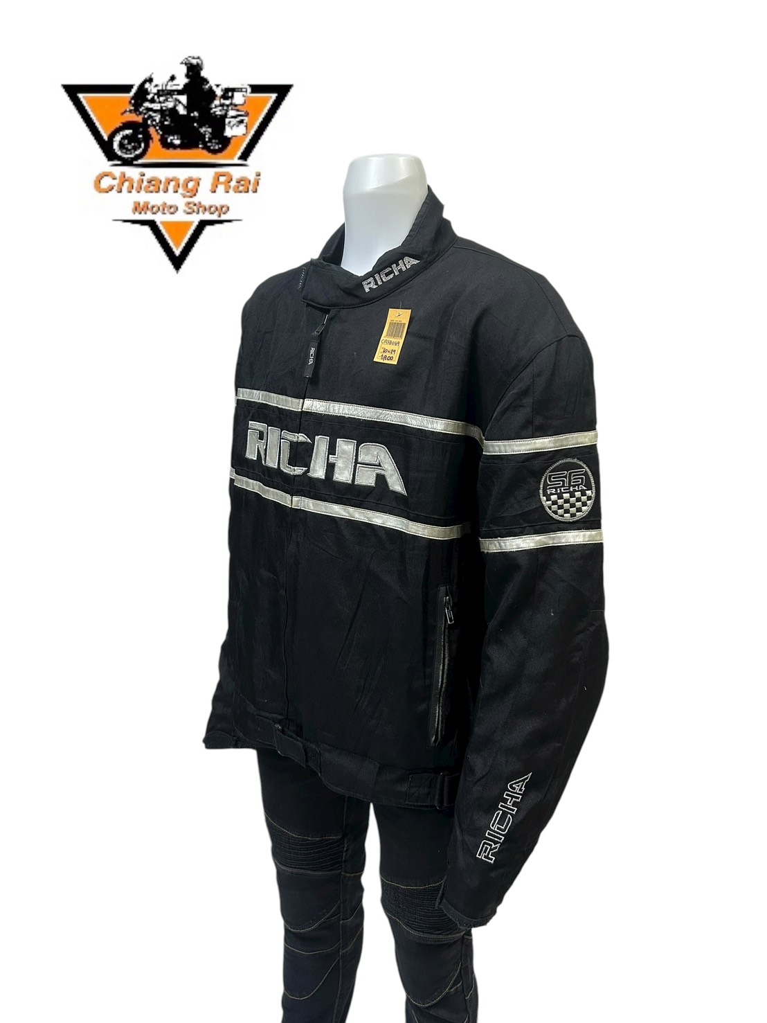 เสื้อขี่มอเตอร์ไซด์( มือสอง) CRSB 069 : อก 60" ยาว 29" (3XL) **Richa**