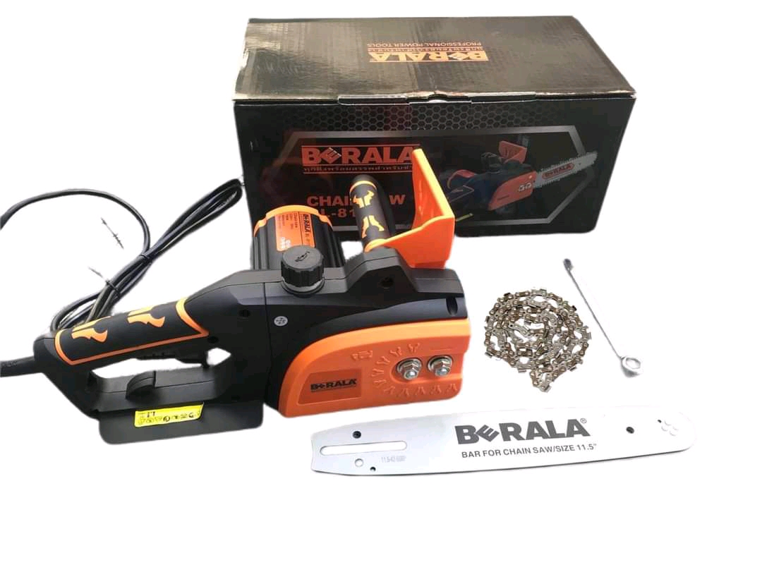 เลื่อยโซ่ไฟฟ้า เลื่อยไฟฟ้า ยี่ห้อ Berala 700W รุ่น BL-8115