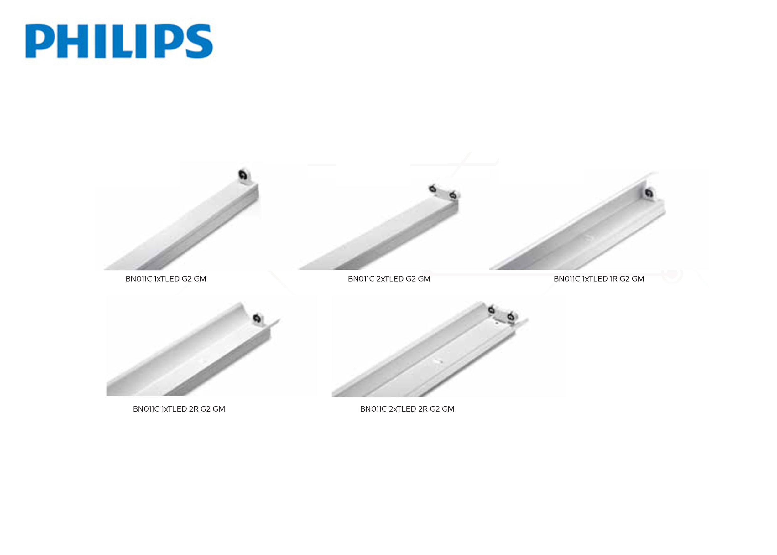รางเปลือย Essential LEDtube 600mm,1200mm BN011C Philips