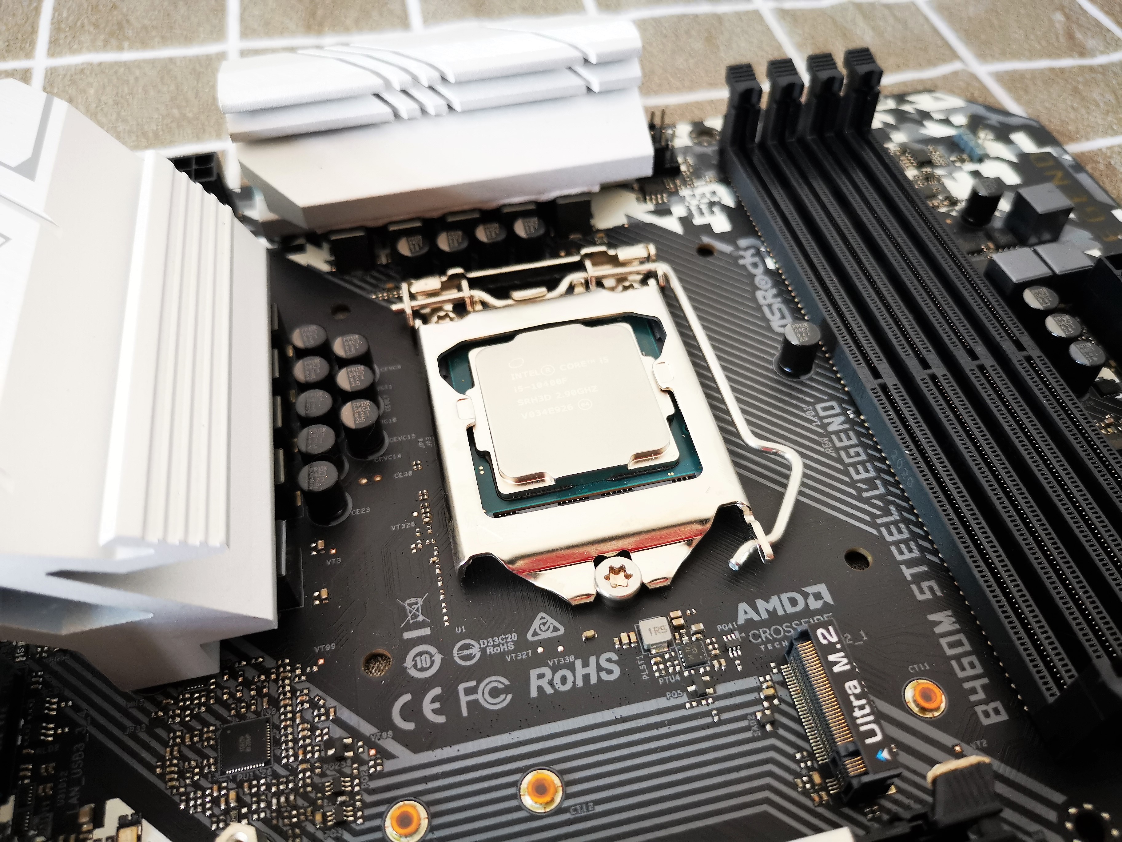 เซ็ตมัดรวม บอร์ด B460M + ซีพียู i5 10400F