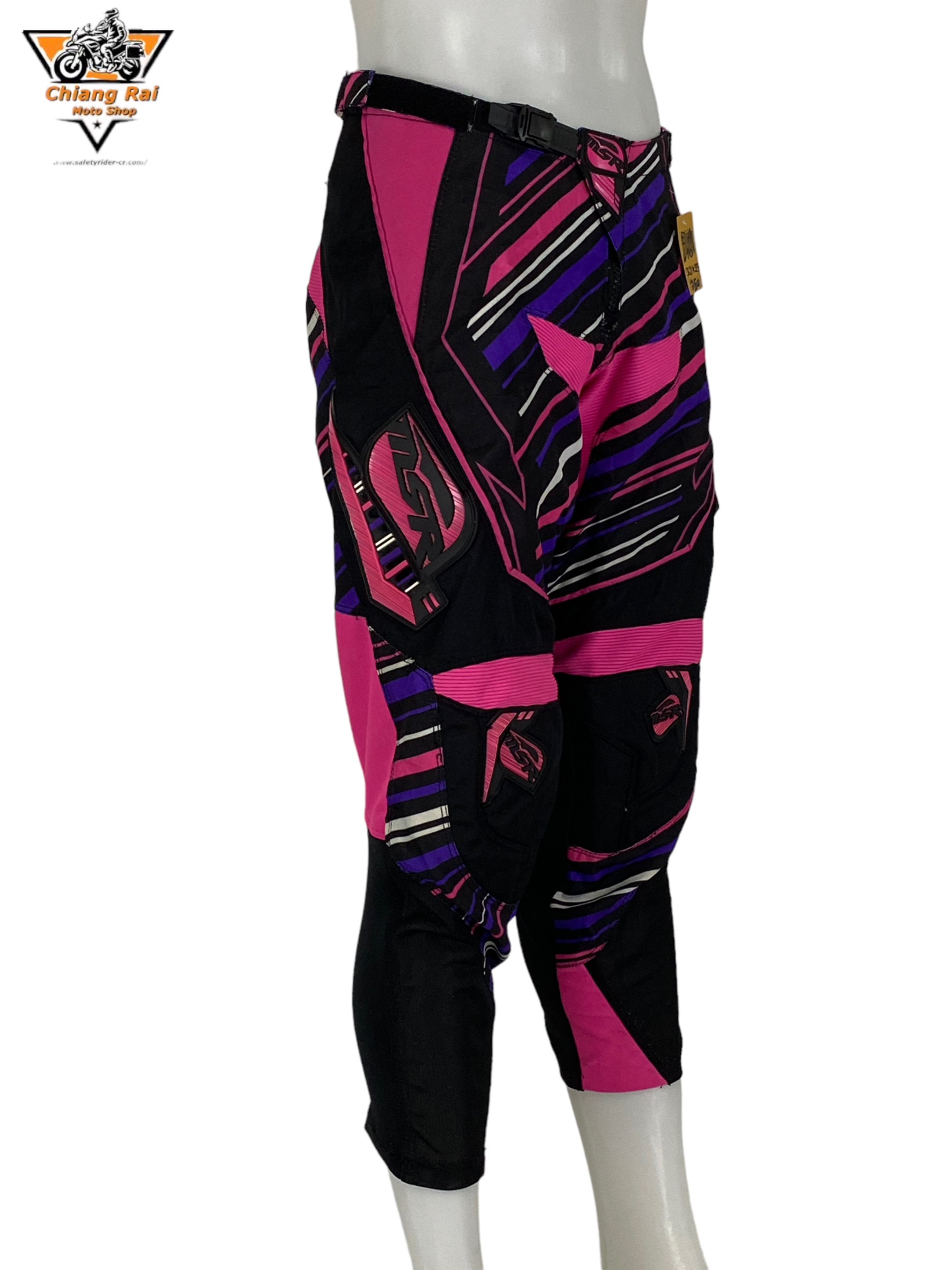 กางเกงขี่มอเตอร์ไซด์ ( มือสอง ) E&A 610: เอว 32" ยาว 25" **MSR**