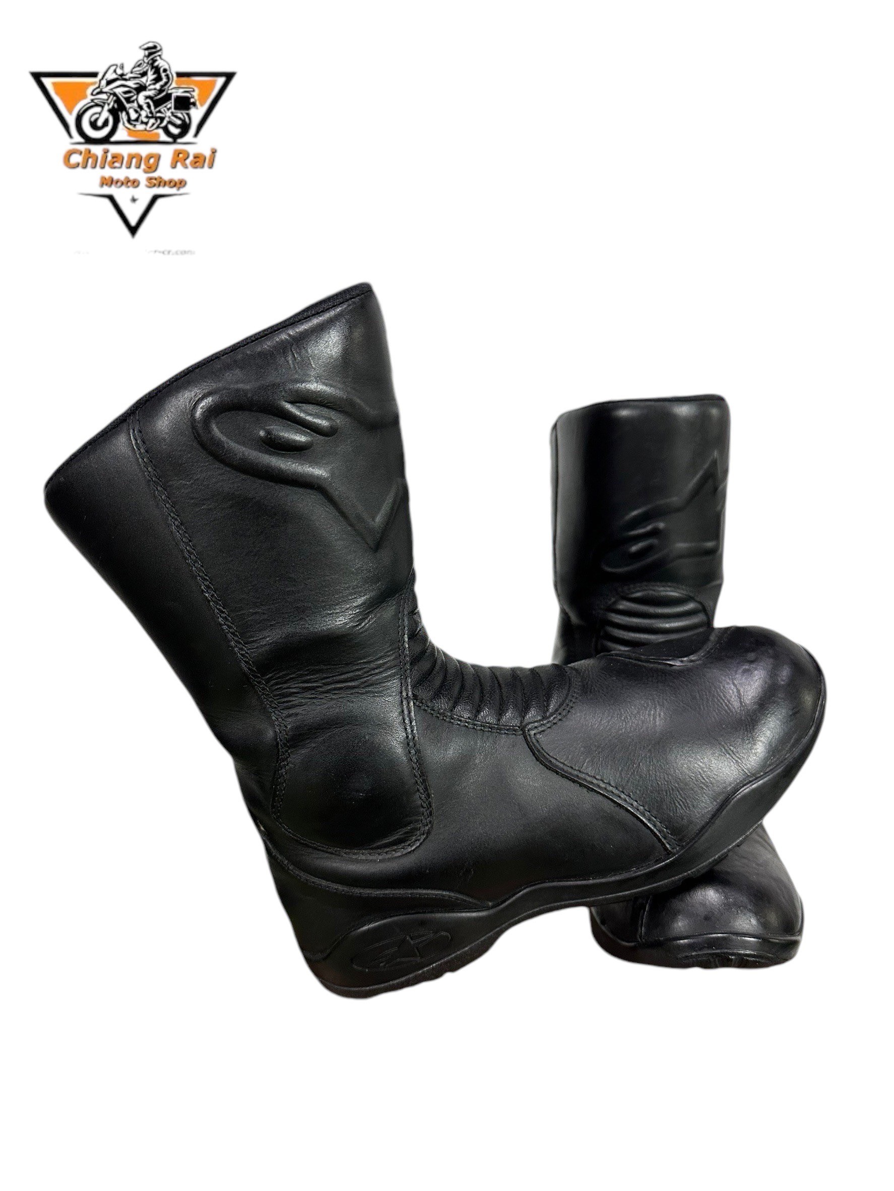 รองเท้าขี่มอเตอร์ไซด์( มือสอง) RCBS-787 Size ขนาดจากป้าย 38:EUR / 5.5:UK / 24:Cm.(alpinestars)