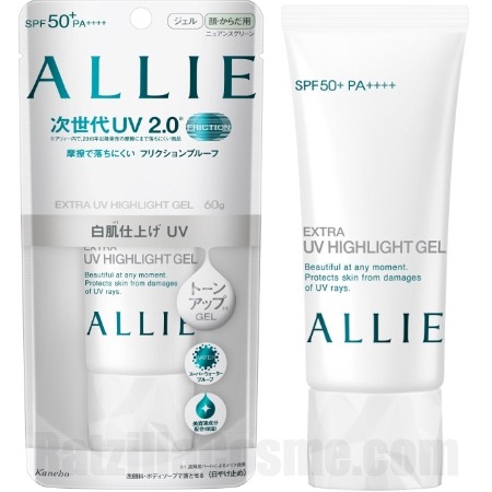 🔥(New Item)💥ครีมกันแดด ALLIE Extra UV Highlight Gel PK SPF50+ PA++💥 ขนาด 60g.