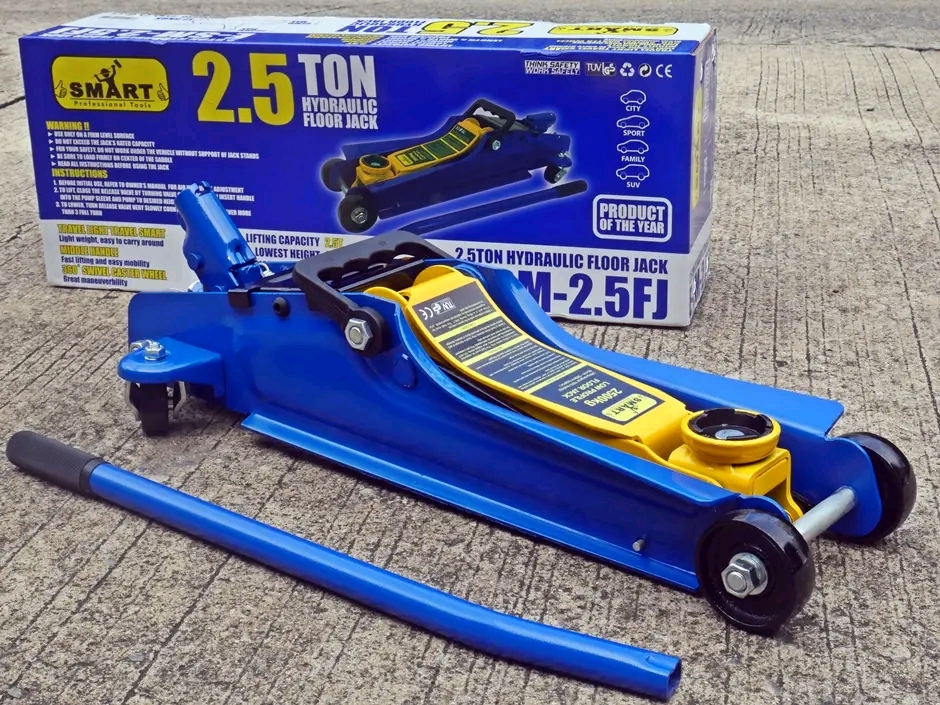 แม่แรงตะเข้ 2.5 ตัน Smart โหลดเตี้ย พกพา รุ่น E-SM-2.5FL