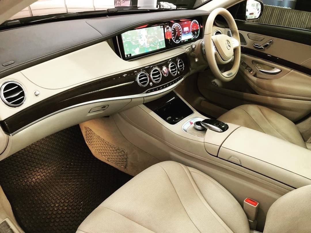 Mercedes Benz S500e V6 3.0 Exclusive Plug-in Hybrid เบรคฟ้า ปี 2017