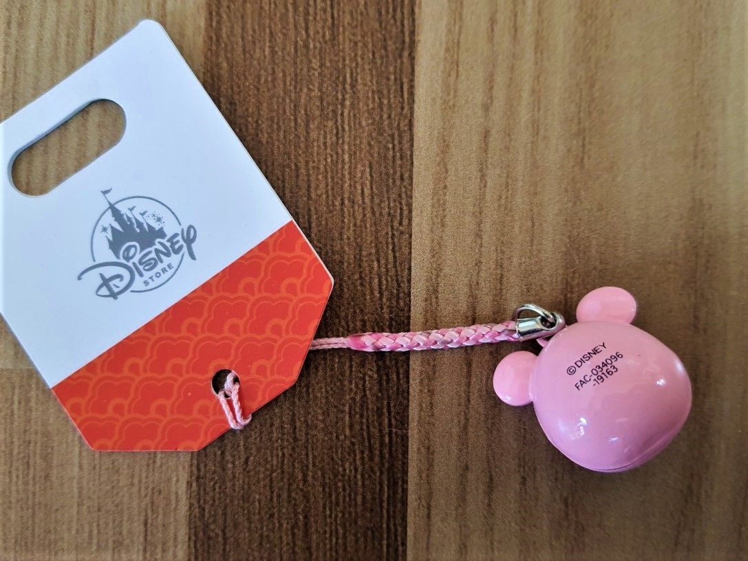 Disney Store Minnie Mouse เครื่องราง กระพรวนญี่ปุ่นนำโชค มินนี่เม้าส์ เสียงดี เสียงเพราะค่ะ ของแท้จาก Shop Disney store ญี่ปุ่น