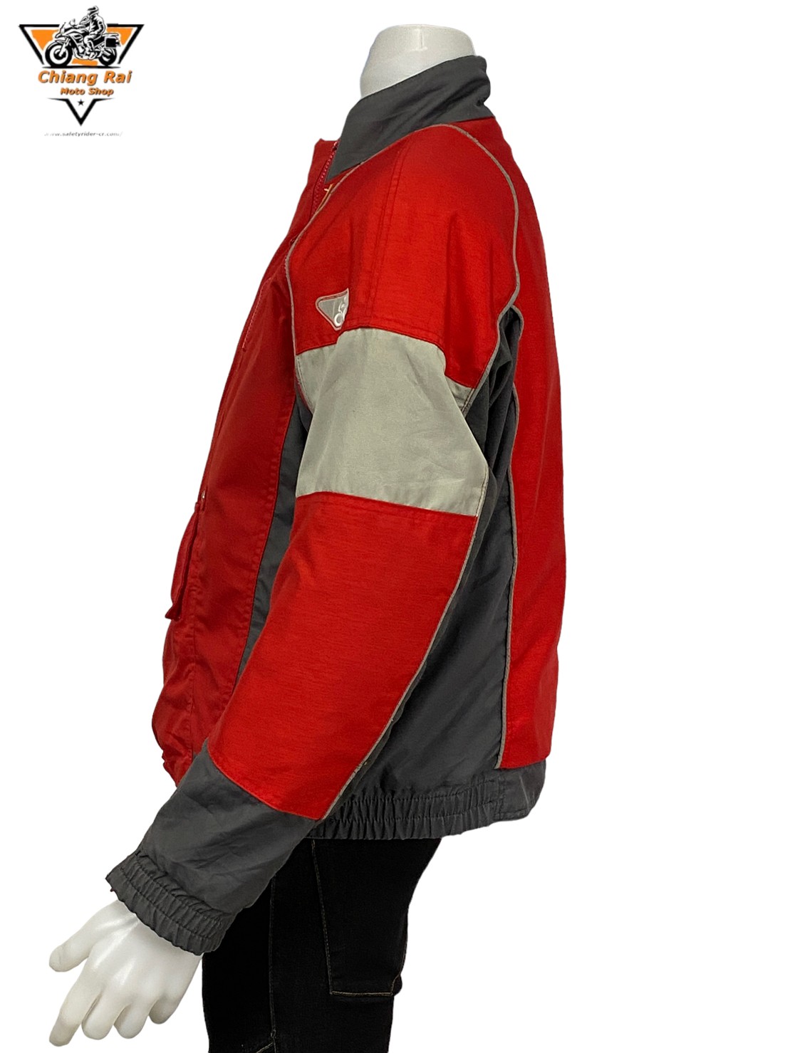เสื้อขี่มอเตอร์ไซด์( มือสอง) RCSA 559: อก 52" ยาว 25" (XL) **BMW** (ไม่มีการ์ดหลัง)