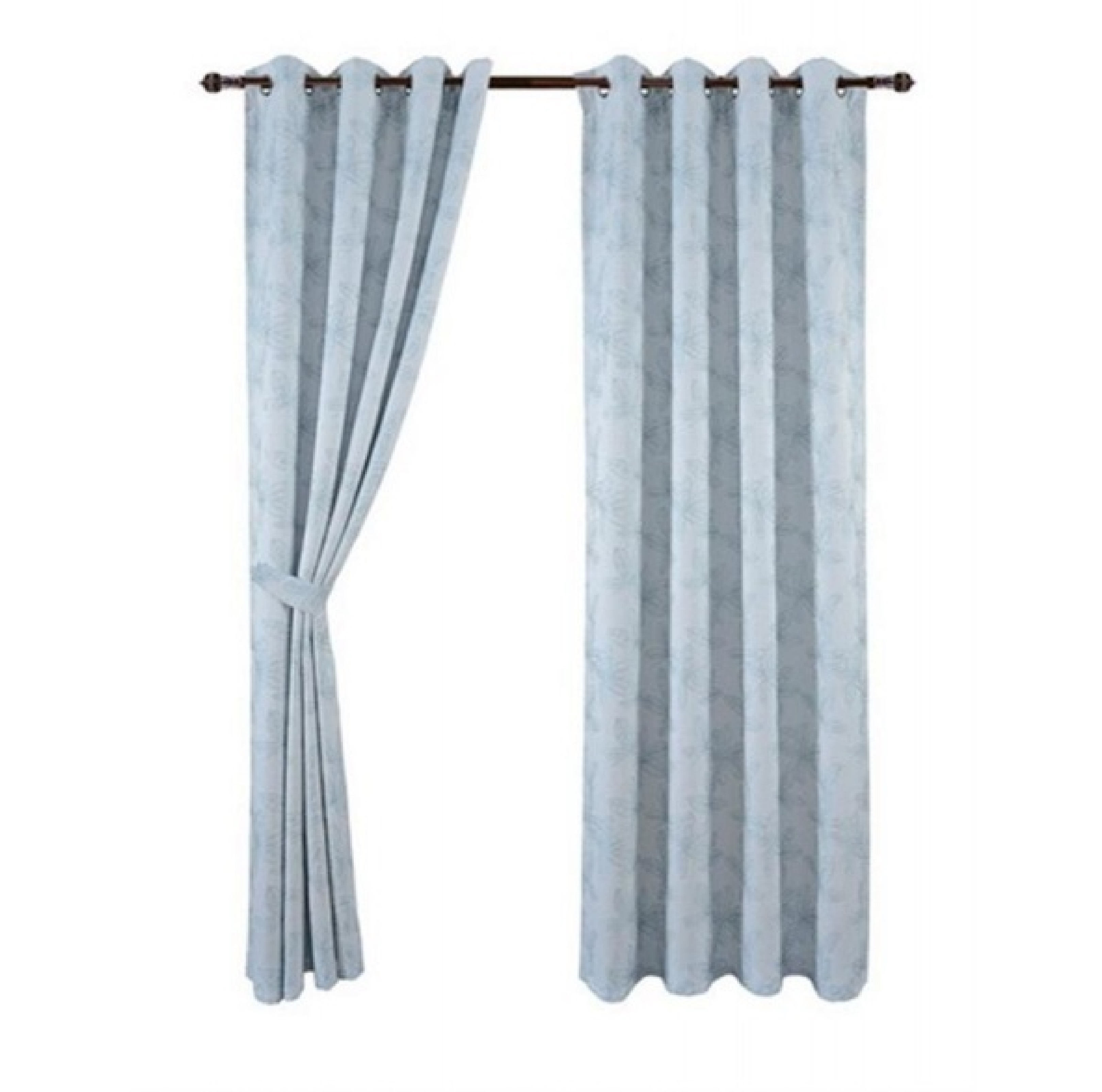 ผ้าม่านหน้าต่าง รุ่น DM-JC197-4W ขนาด 150x160 ซม.สีฟ้า
