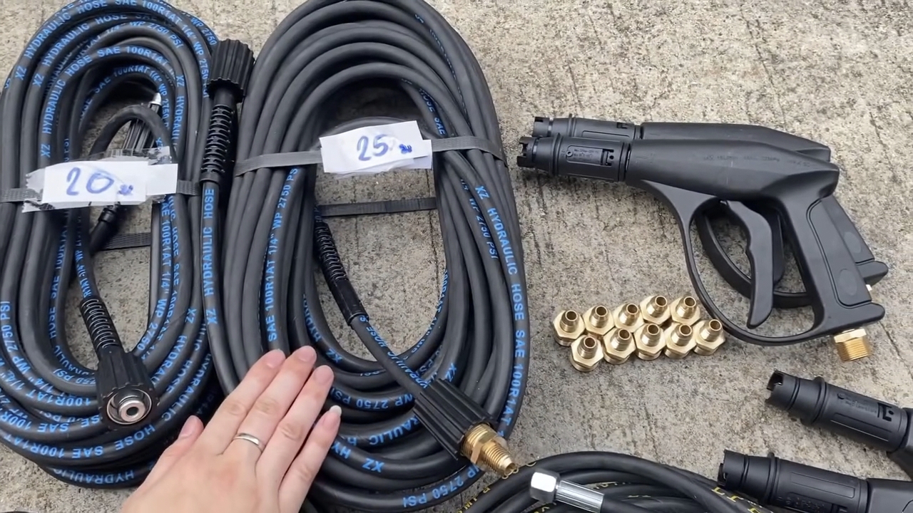 สายอัดฉีด มีหลายขนาด