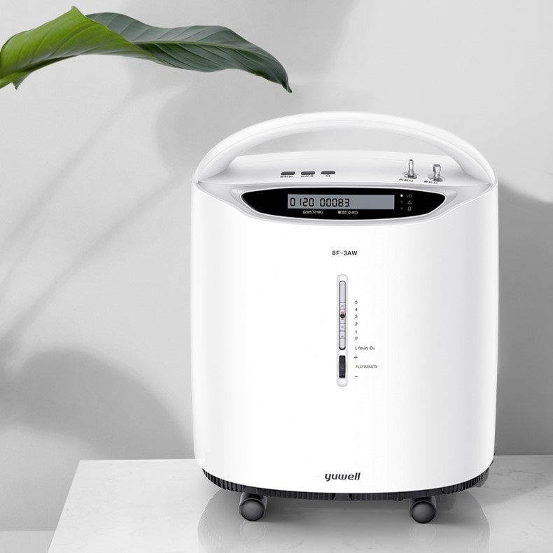 เครื่องผลิตออกซิเจน ขนาด 3 ลิตร YUWELL Oxygen Concentrator รุ่น 8F-3AW