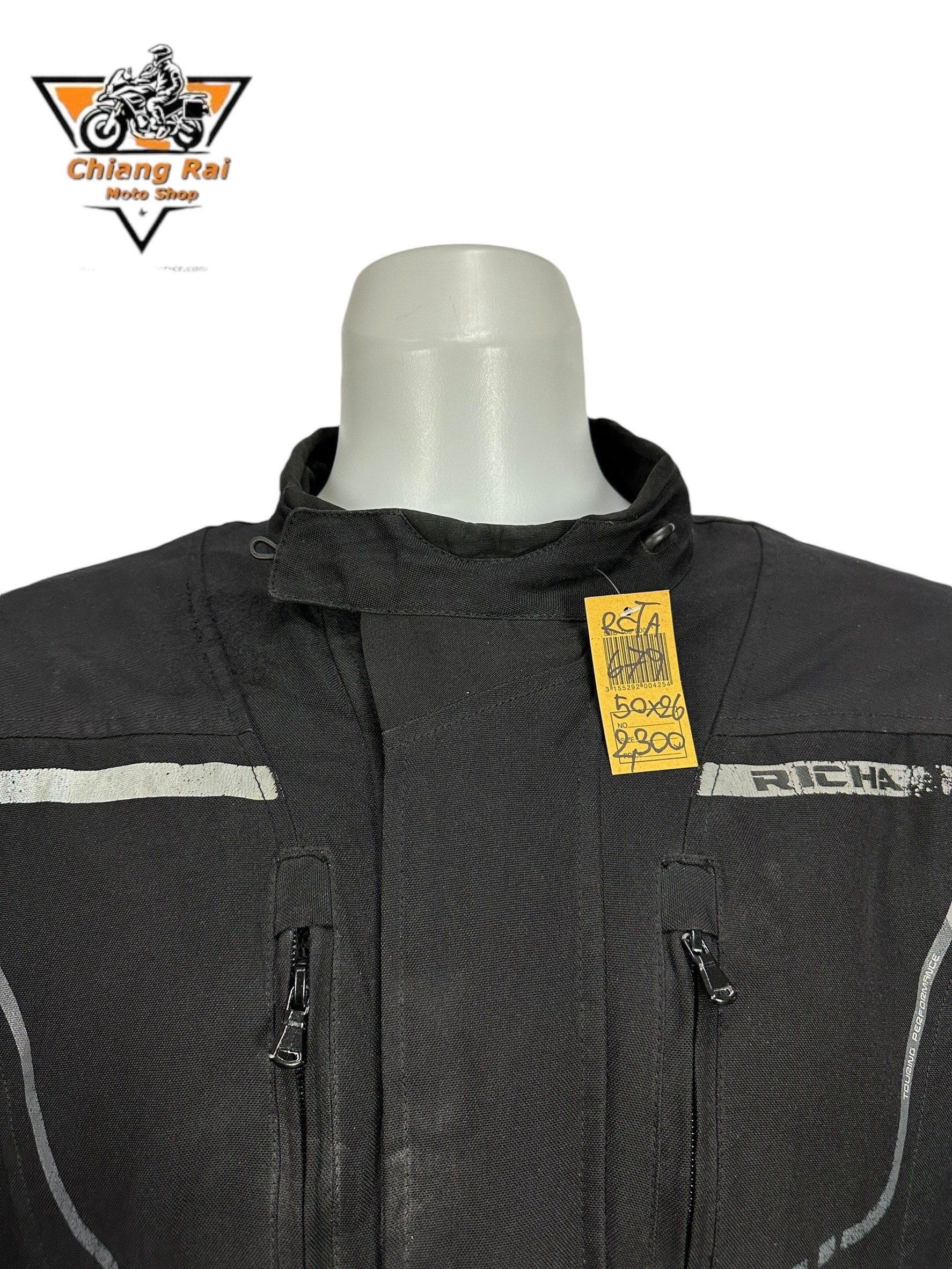 เสื้อขี่มอเตอร์ไซด์( มือสอง) RCTA 678 อก 50" ยาว 26"(XL) **RIC-HA**