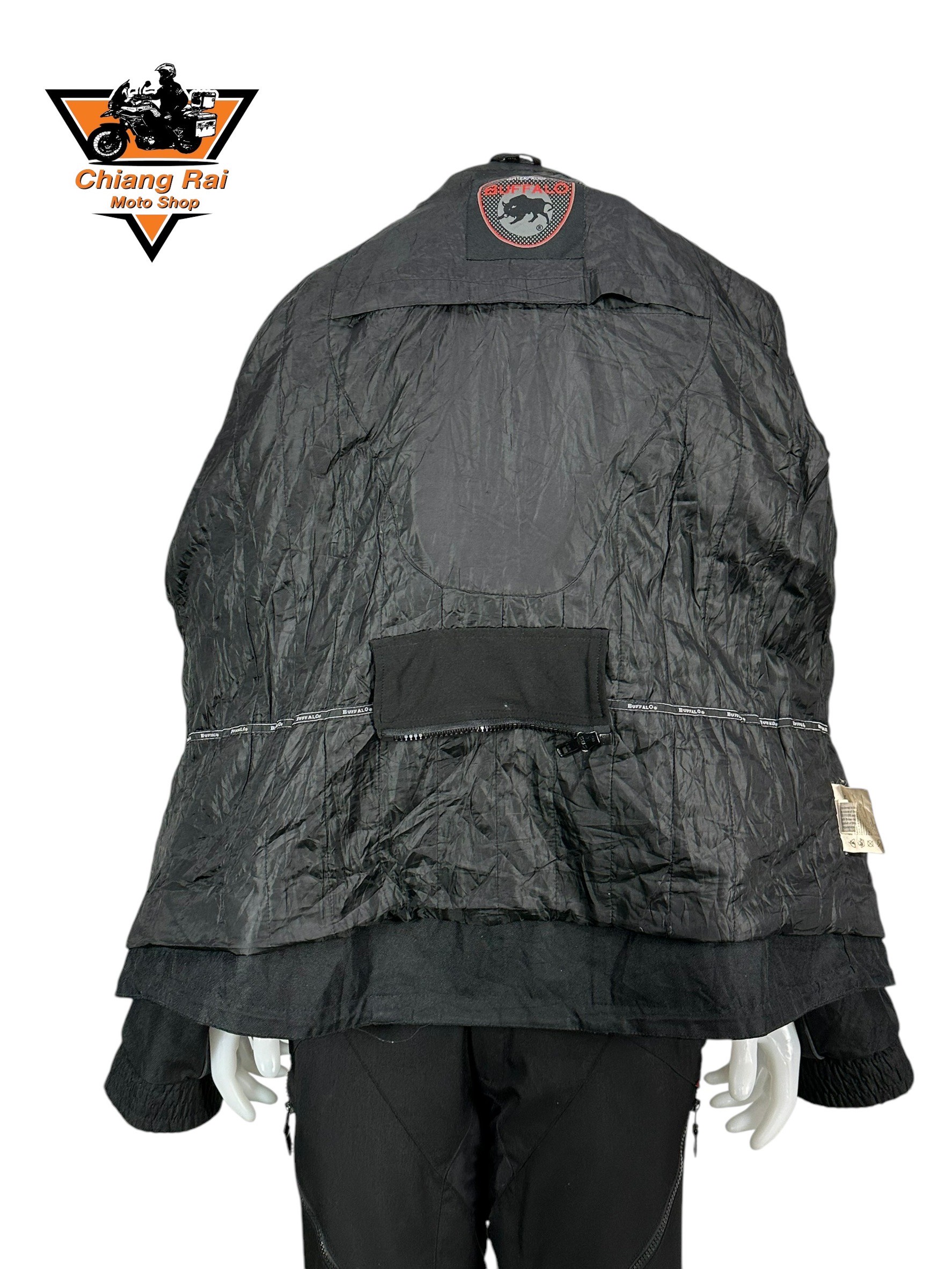 เสื้อขี่มอเตอร์ไซด์( มือสอง) RCTA 734 อก 54" ยาว 29 (2XL) **BUFFALO**